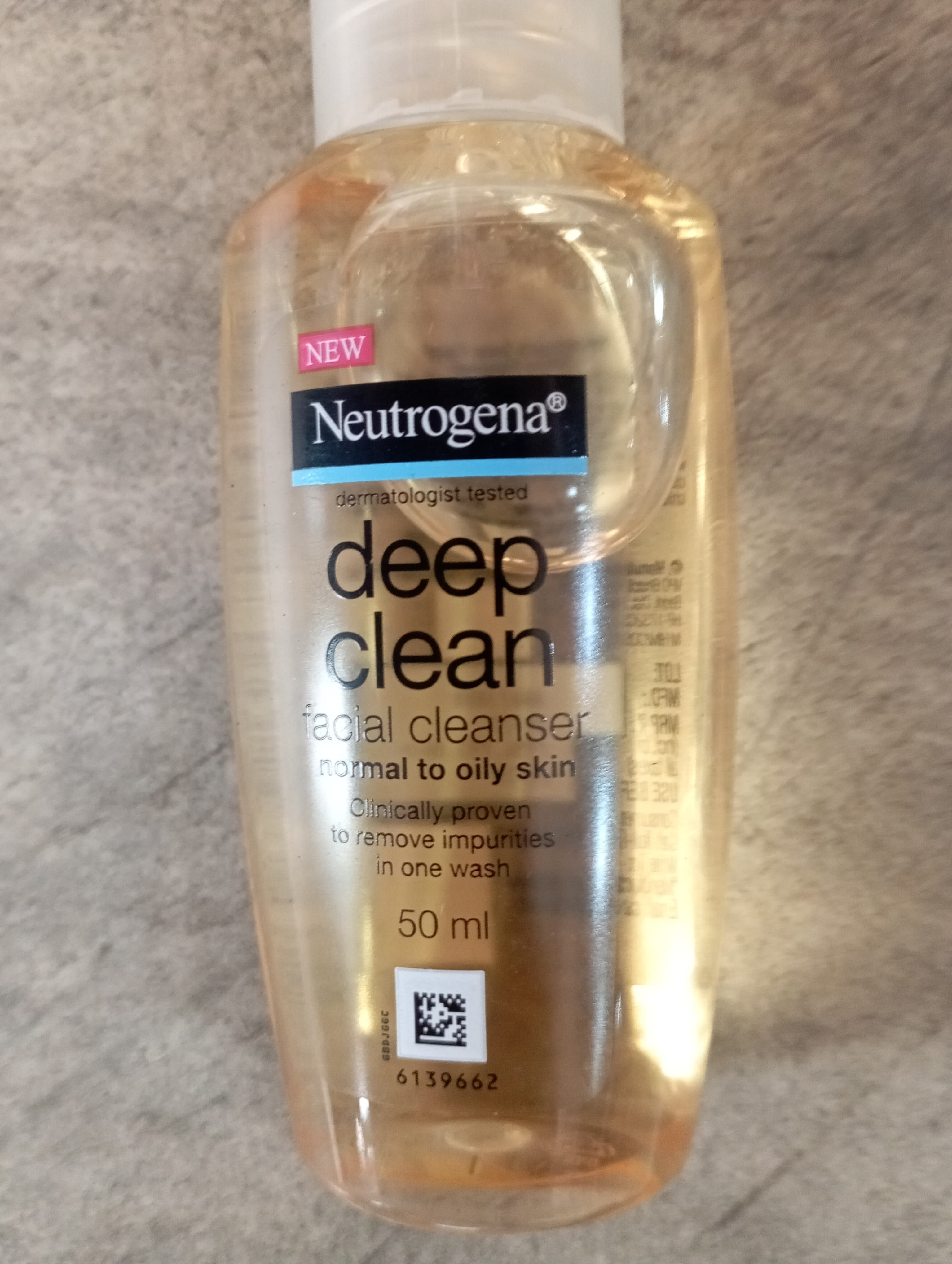Neutrogena deep clean facial cleanser normal to oily skin