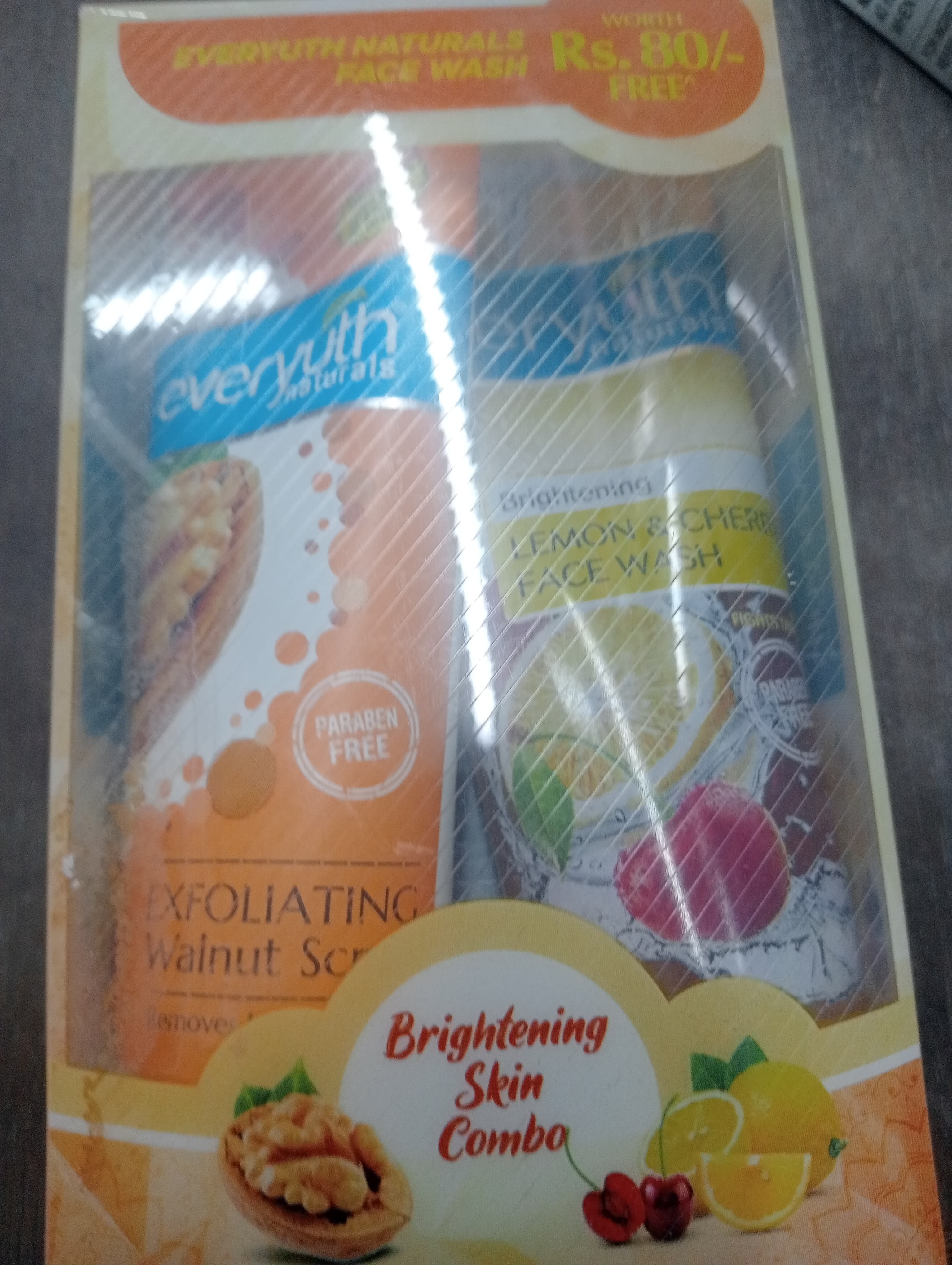 Everyuth Naturals brightening skin combo