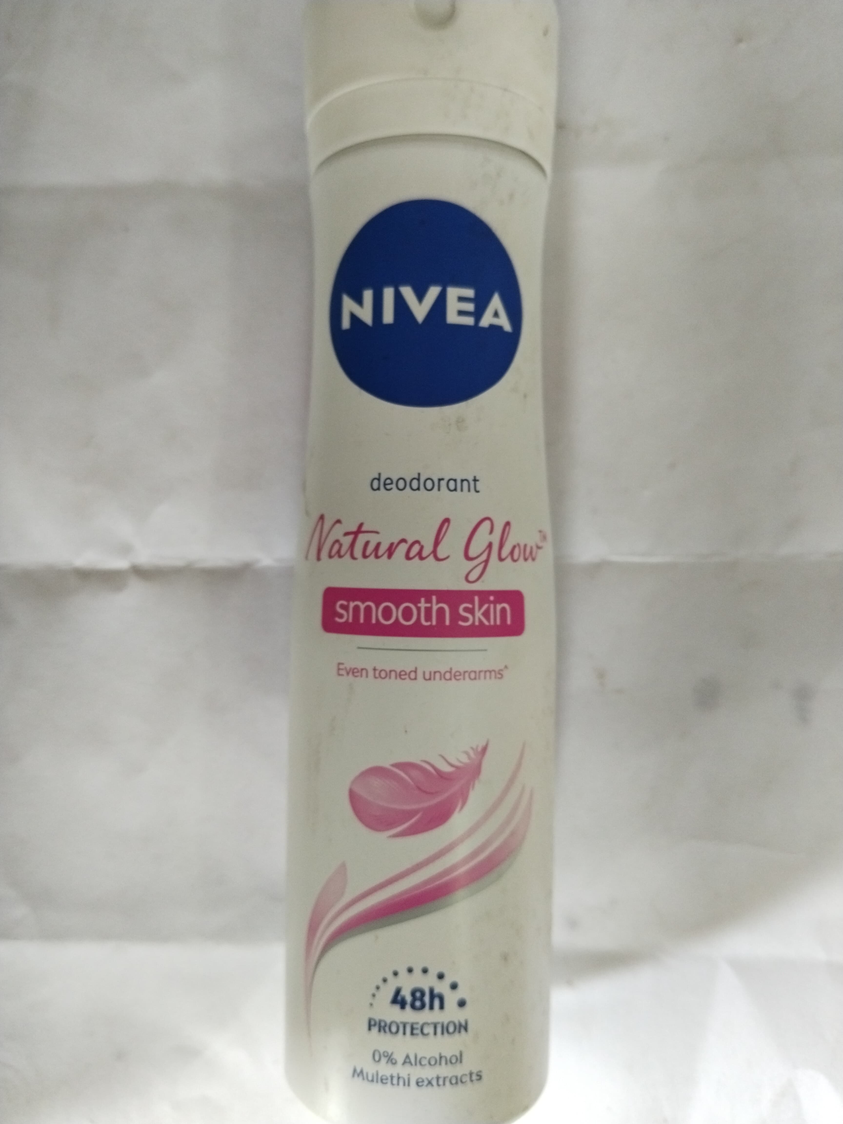 Nivea Natural glow Smooth skin Even toned underarms 48h Protection Deodorant