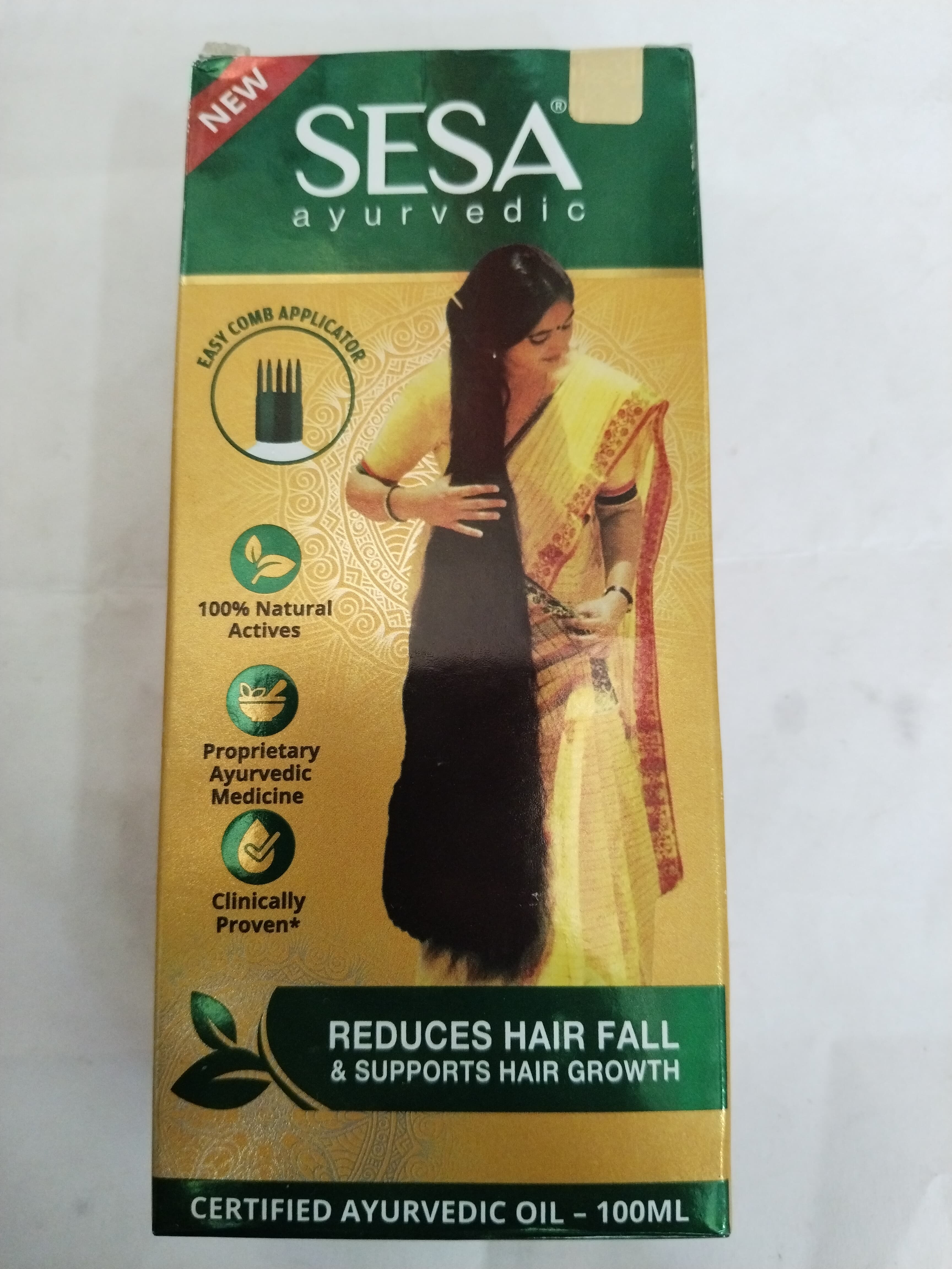 Sesa Ayurvedic Reduces hair fall & supports hair growth oil