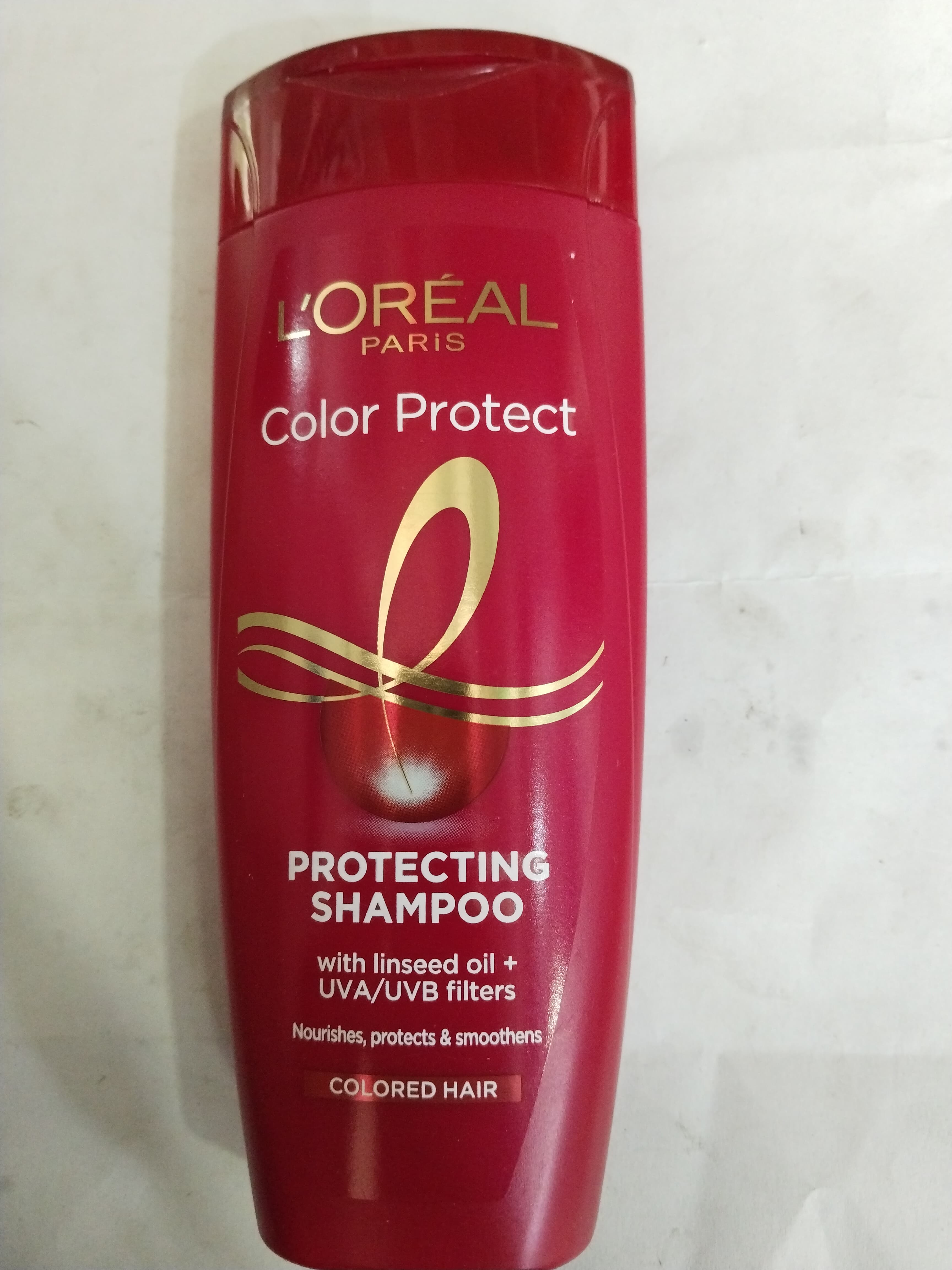 Loreal Paris Color protect With linseed oil + Uva/uvb filters Protecting Shampoo