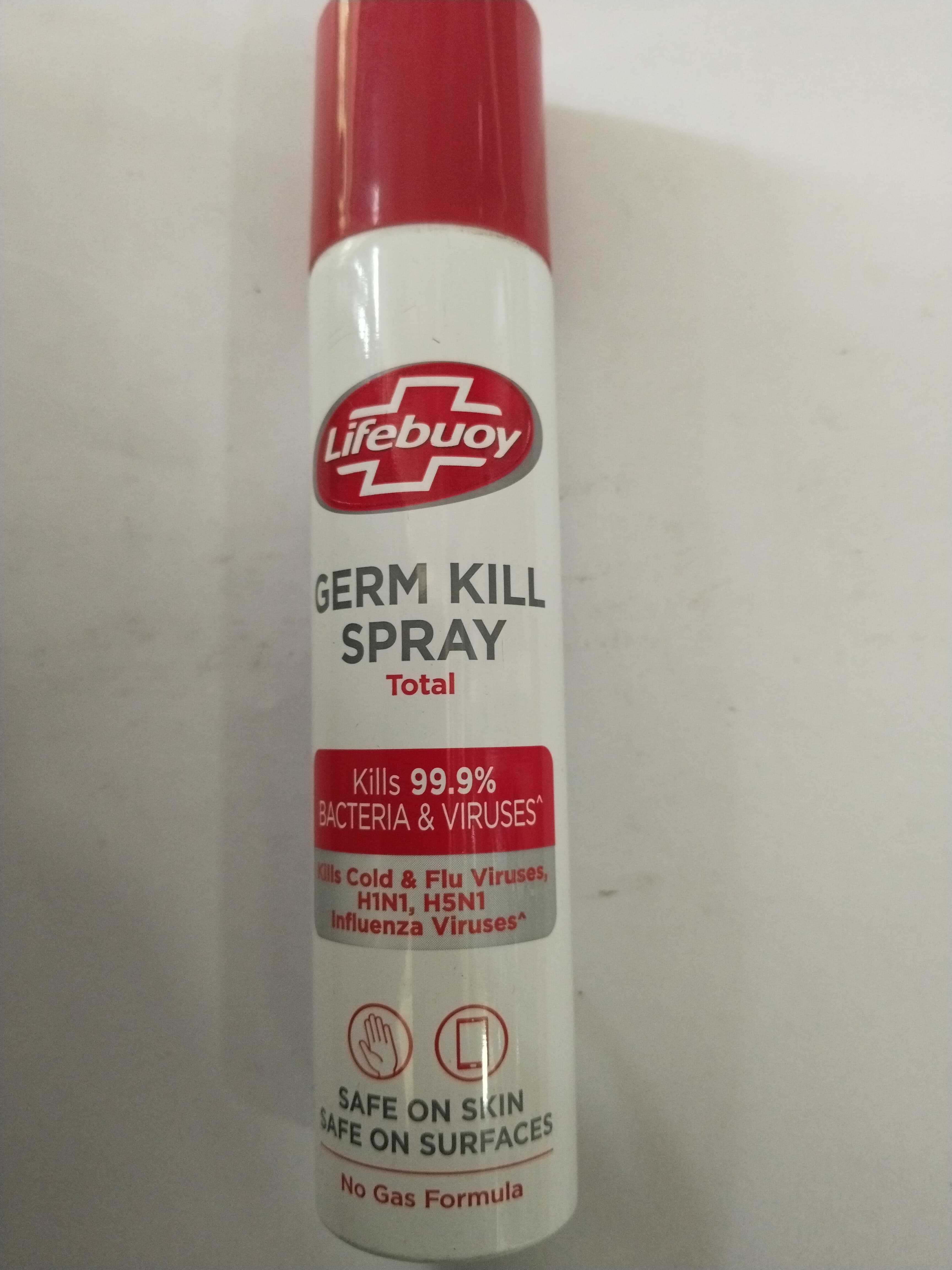 Lifebuoy Germ kill Spray Total Kills 99.9% Bacteria & viruses