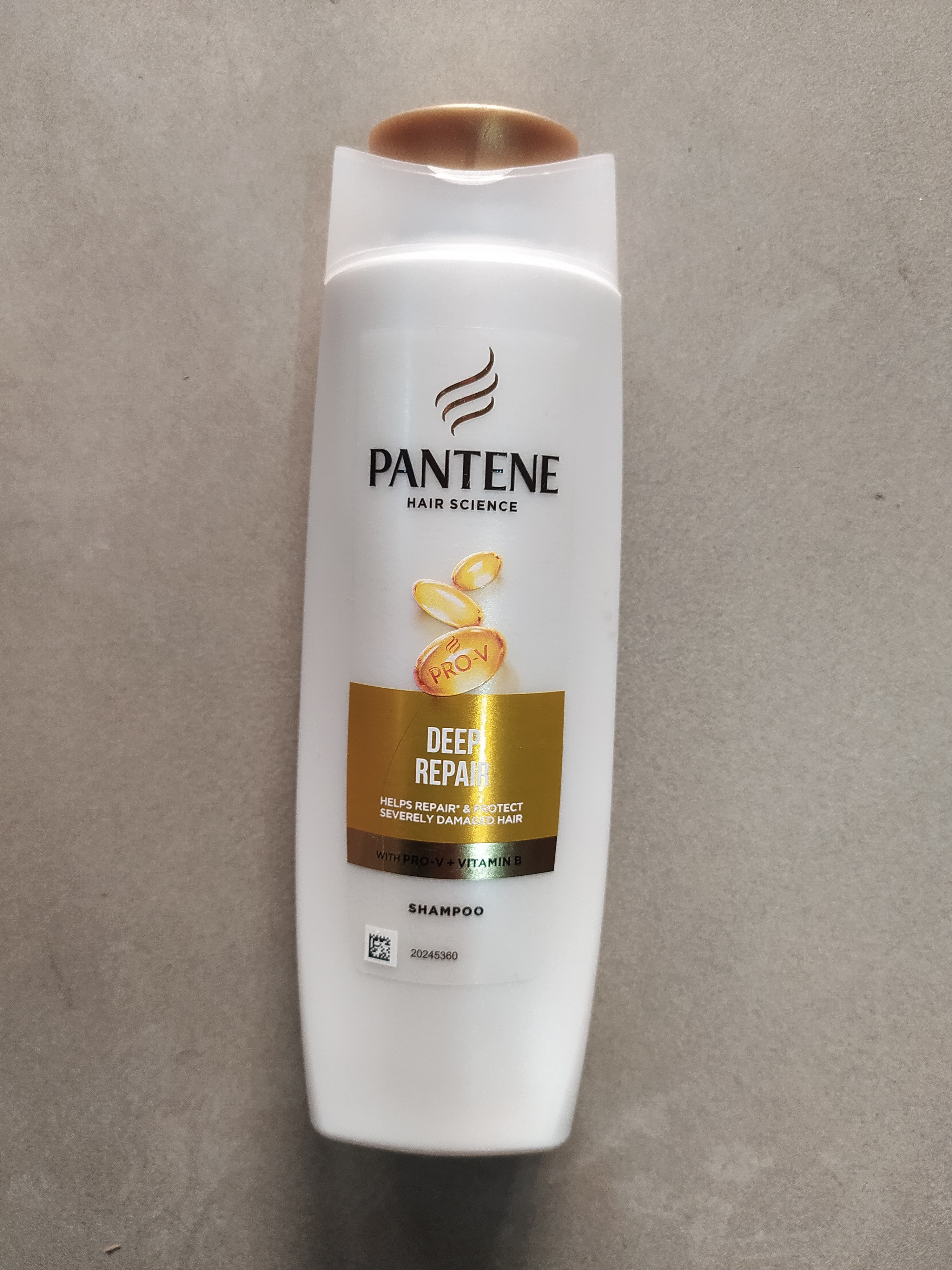 Pantene Hair science Pro-v Deep Repair Helps repair & protect Severely damaged hair With pro-v vitamin b Shampoo