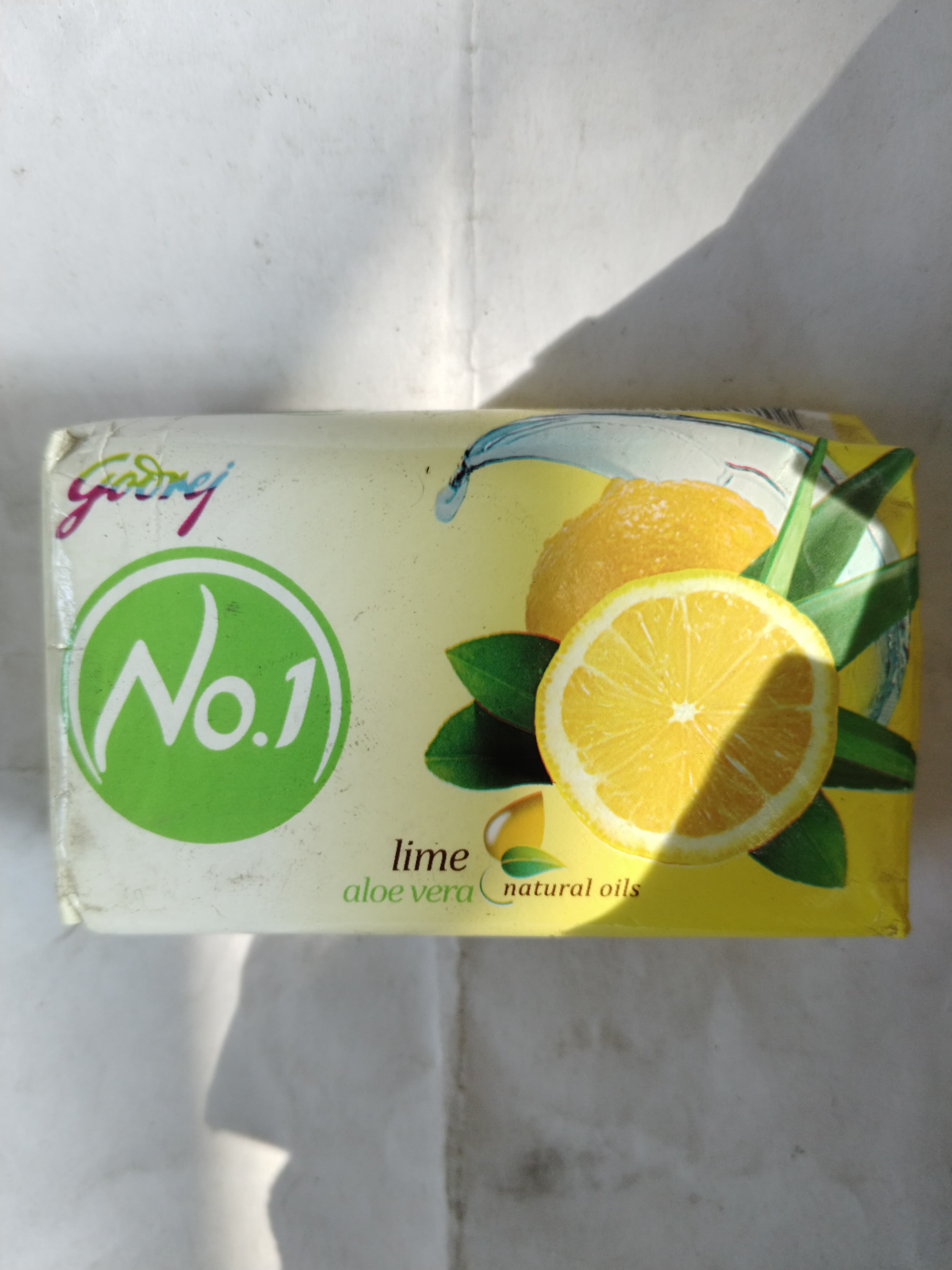 Godrej No.1 Lime Aloe vera natural oils soap