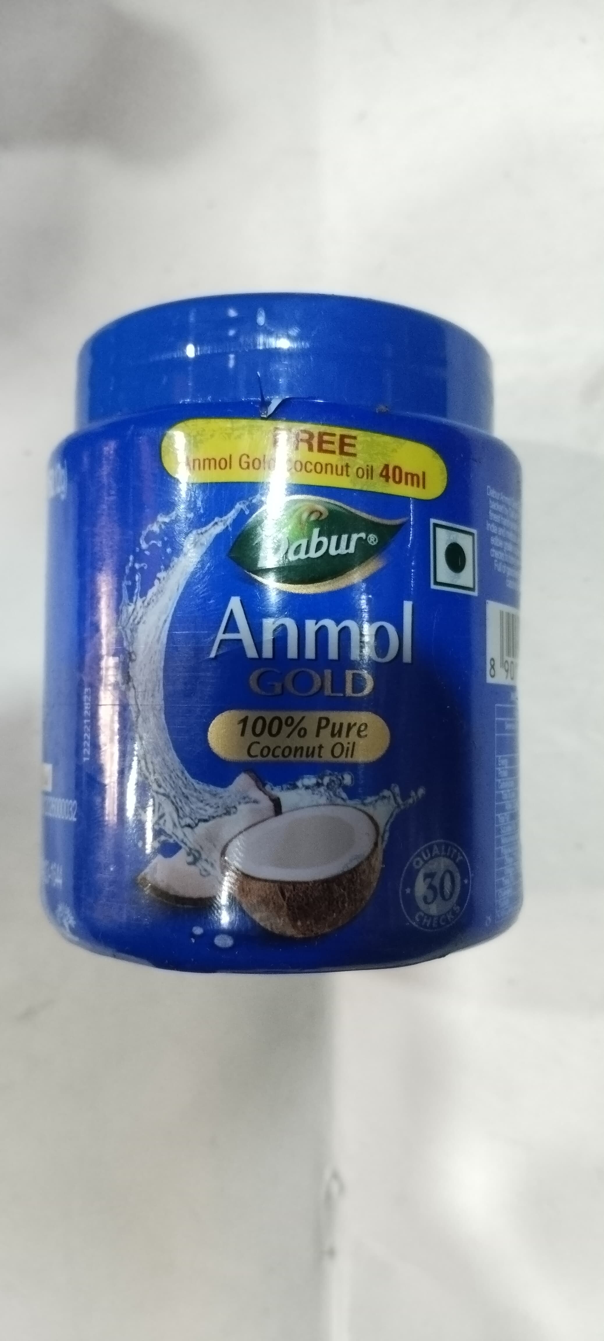 Dabur Anmol Gold coconut hair oil