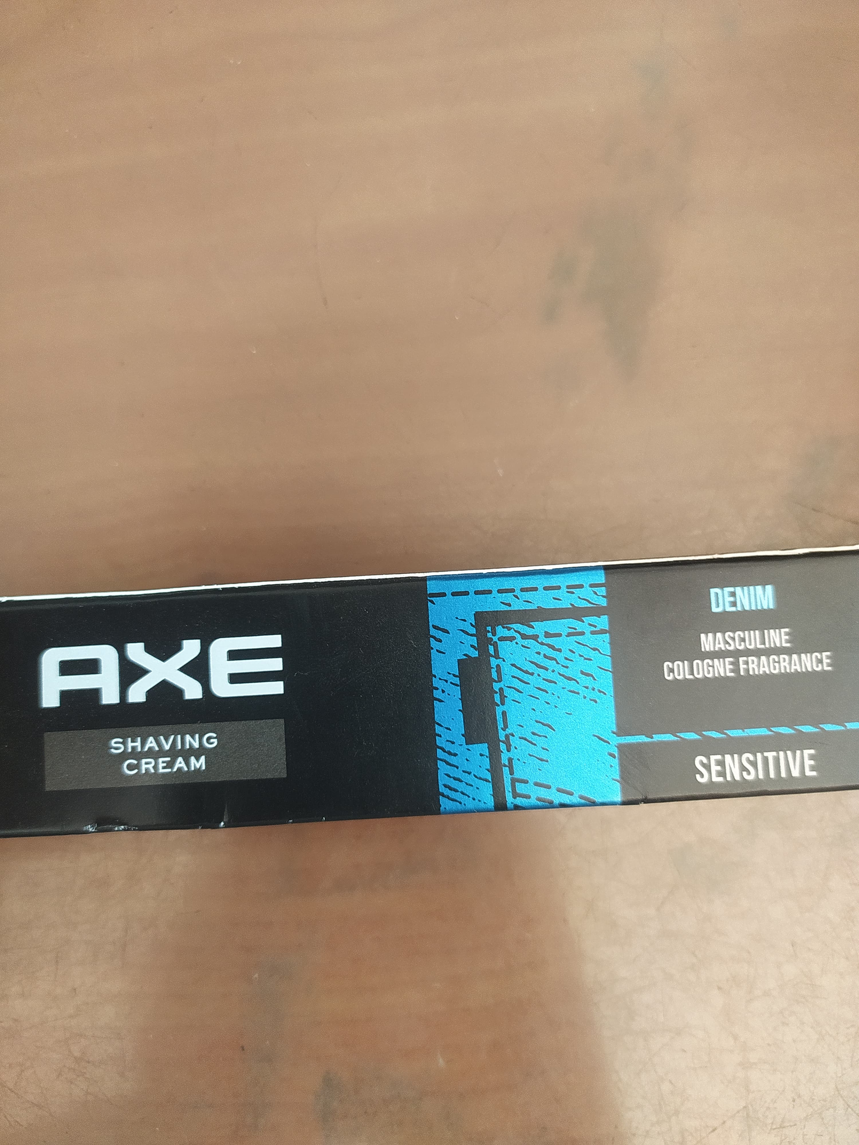 Axe Shaving Cream Denim Masculine Cologne fragrance Sensitive