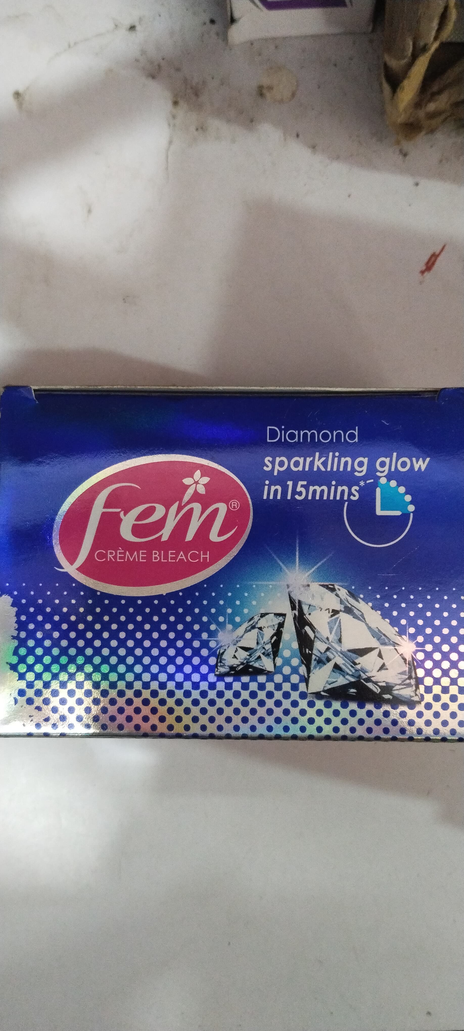 Fem Crème bleach Diamond Sparkling shine