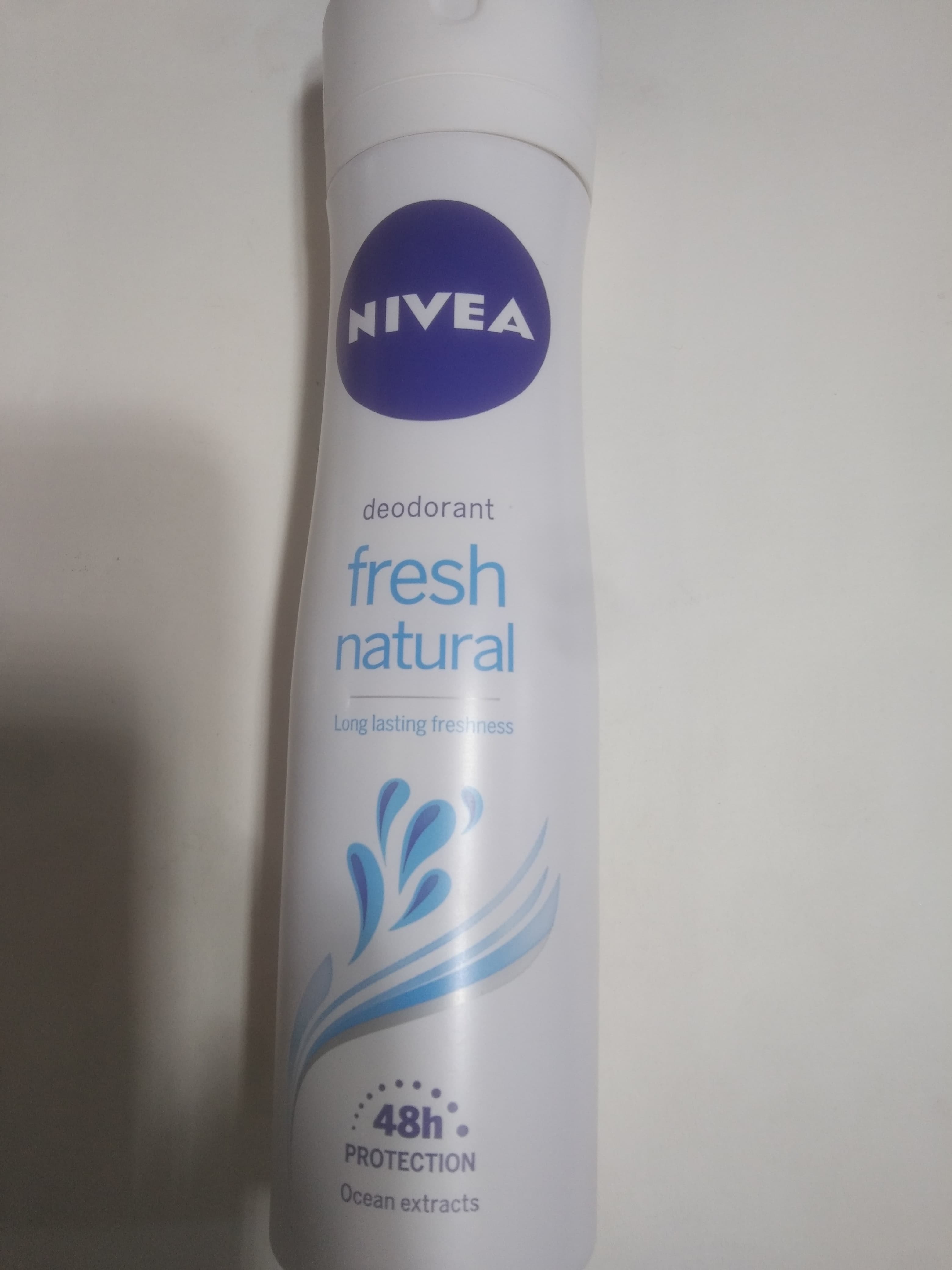 Nivea Deodorant Fresh Natural Long lasting freshness 48h Protection Ocean extracts