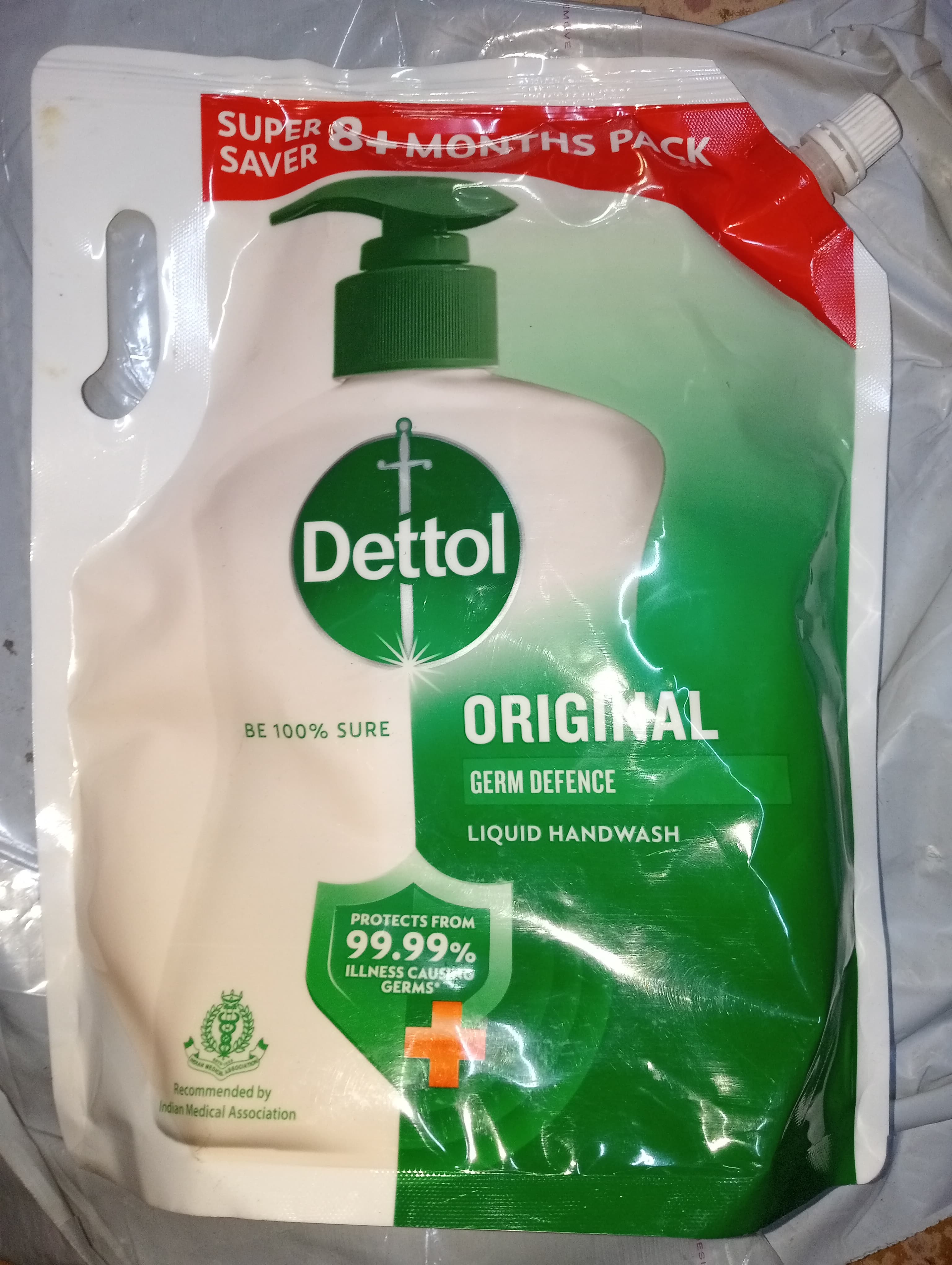 Dettol Original Germ defence Liquid handwash