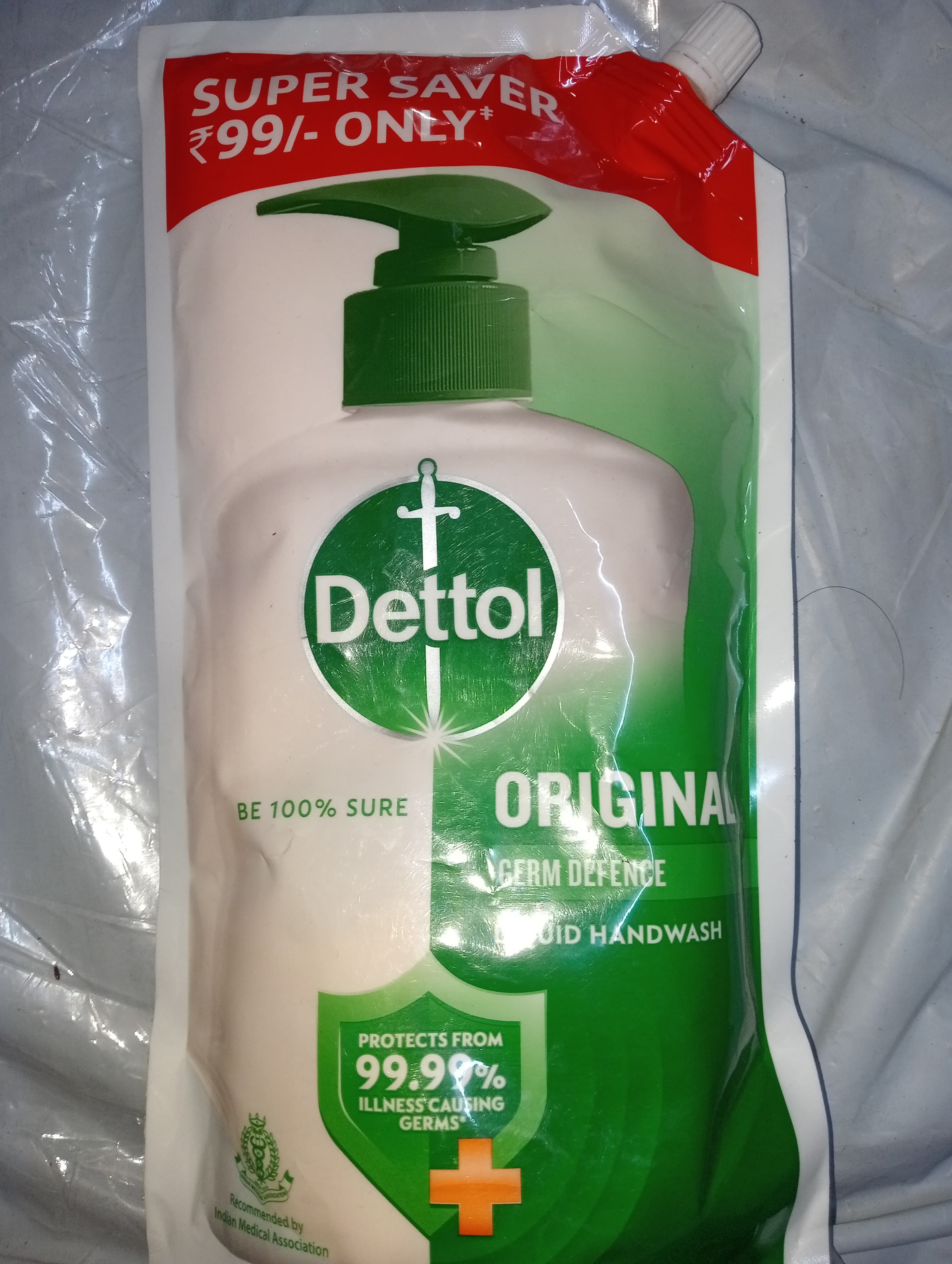 Dettol Original Germ defence Liquid handwash
