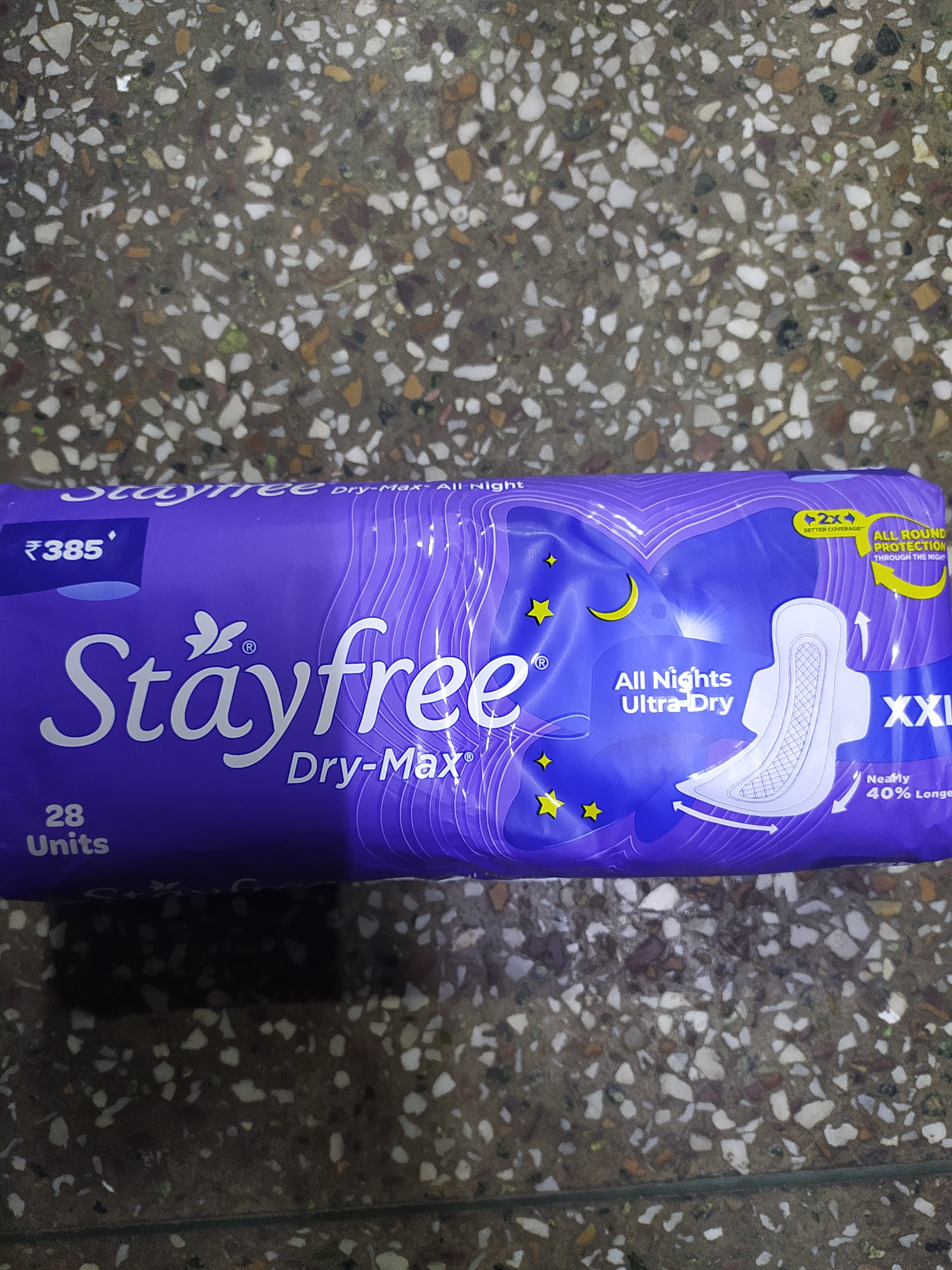 Stayfree Dry-max 28 All nights Ultra-dry 42x4 Allroun Protecto Xxl