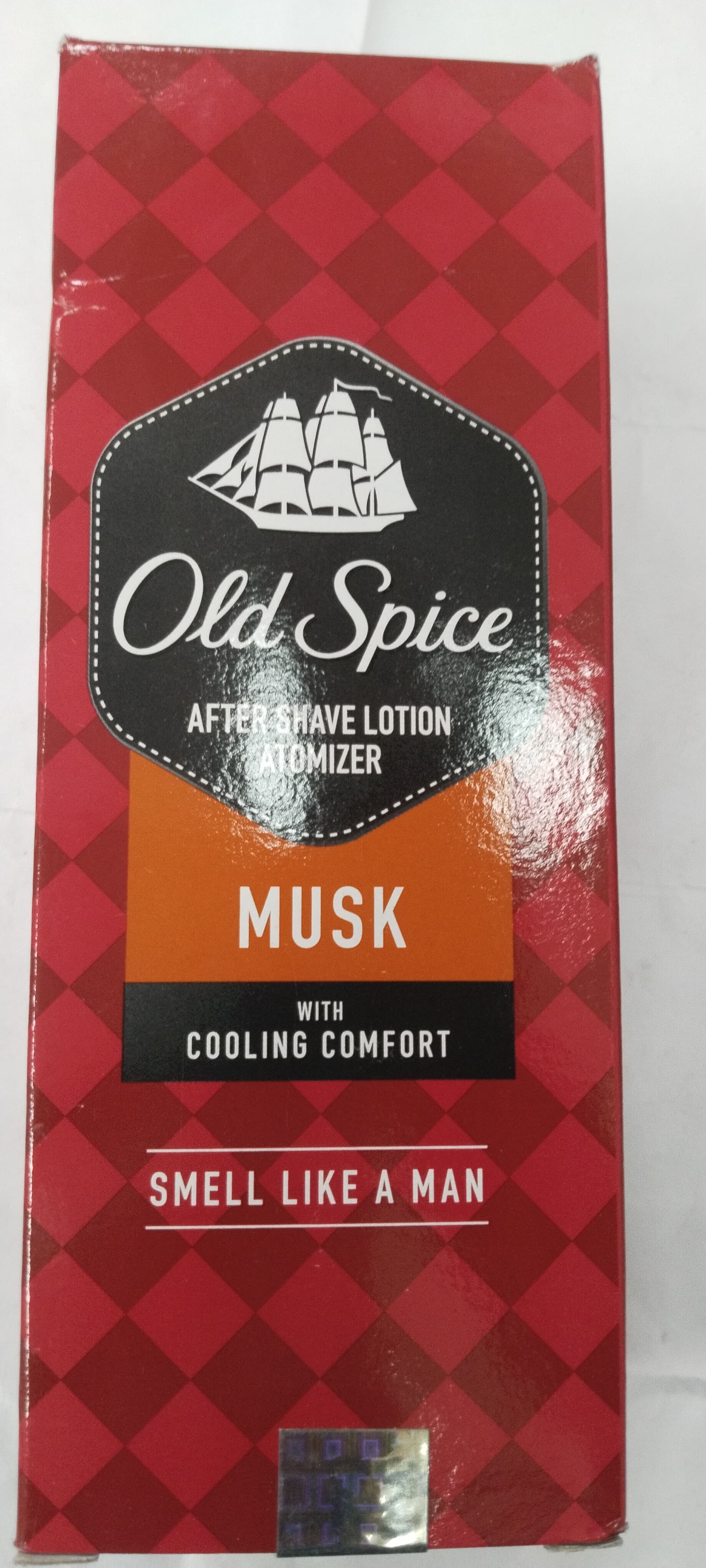 Old spice After shave lotion Musk With Cooling comfort