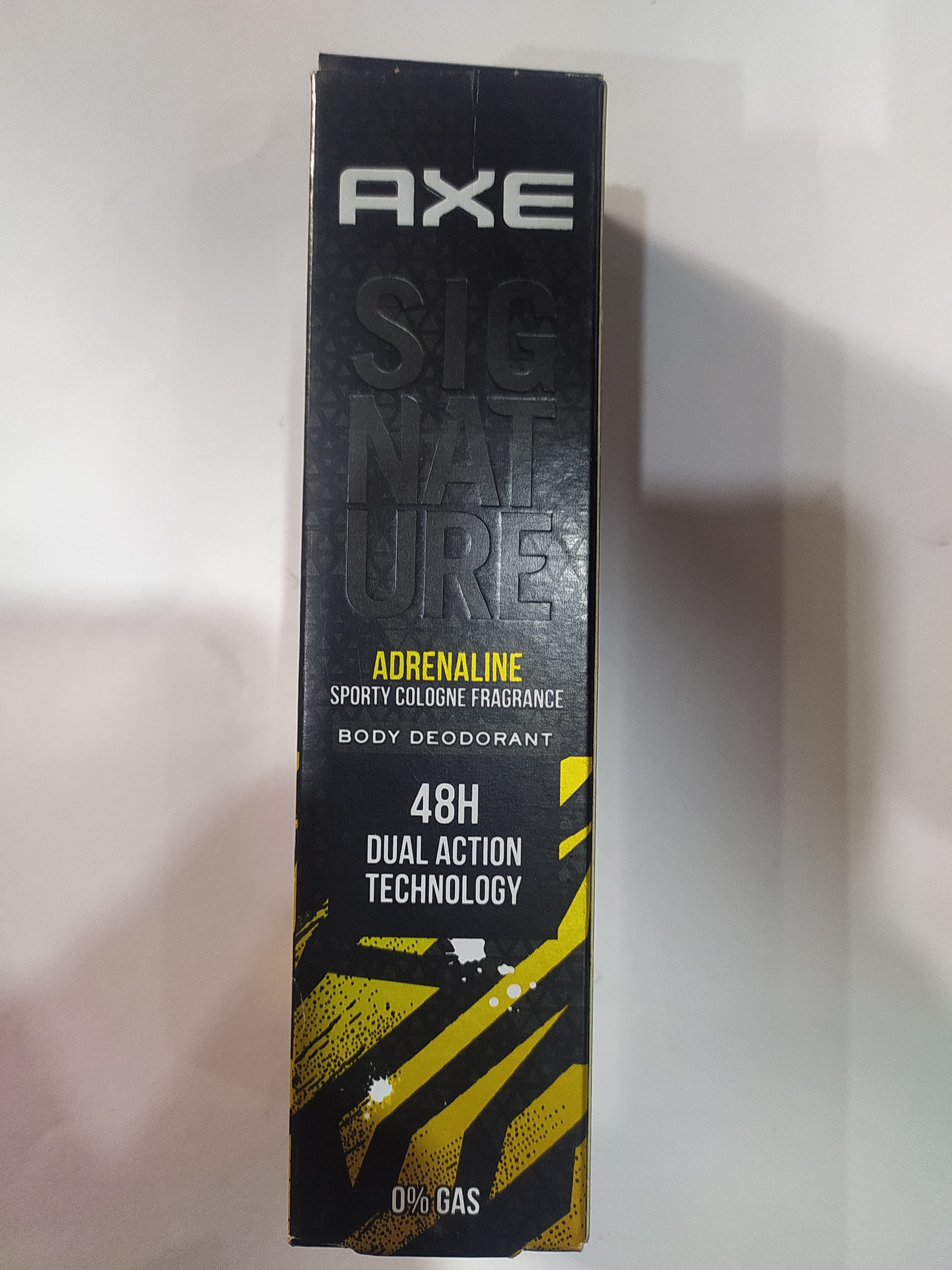 Axe Signature Adrenaline Sporty cologne fragrance Body deodorant 48h Dual action Technology