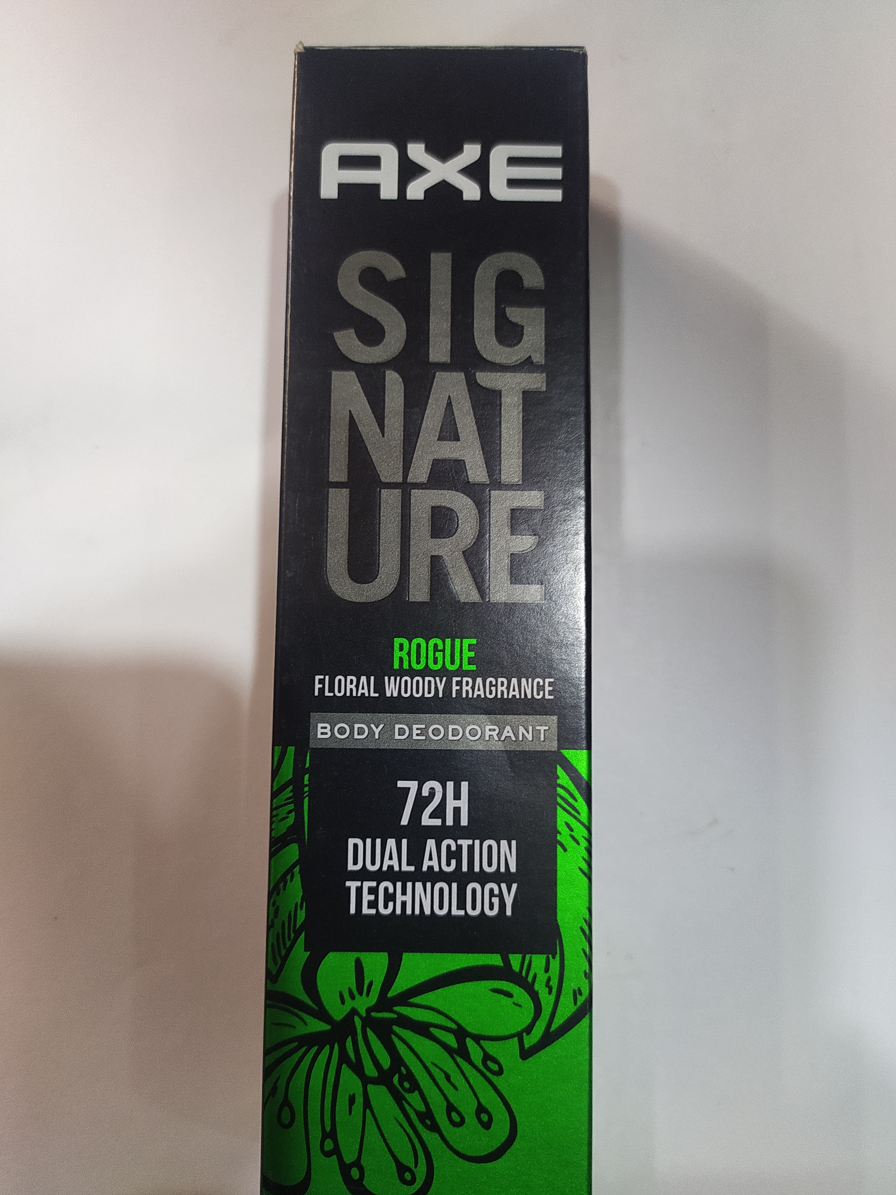 Axe signature Rogue Floral woody fragrance Body deodorant 72h Dual action Technology