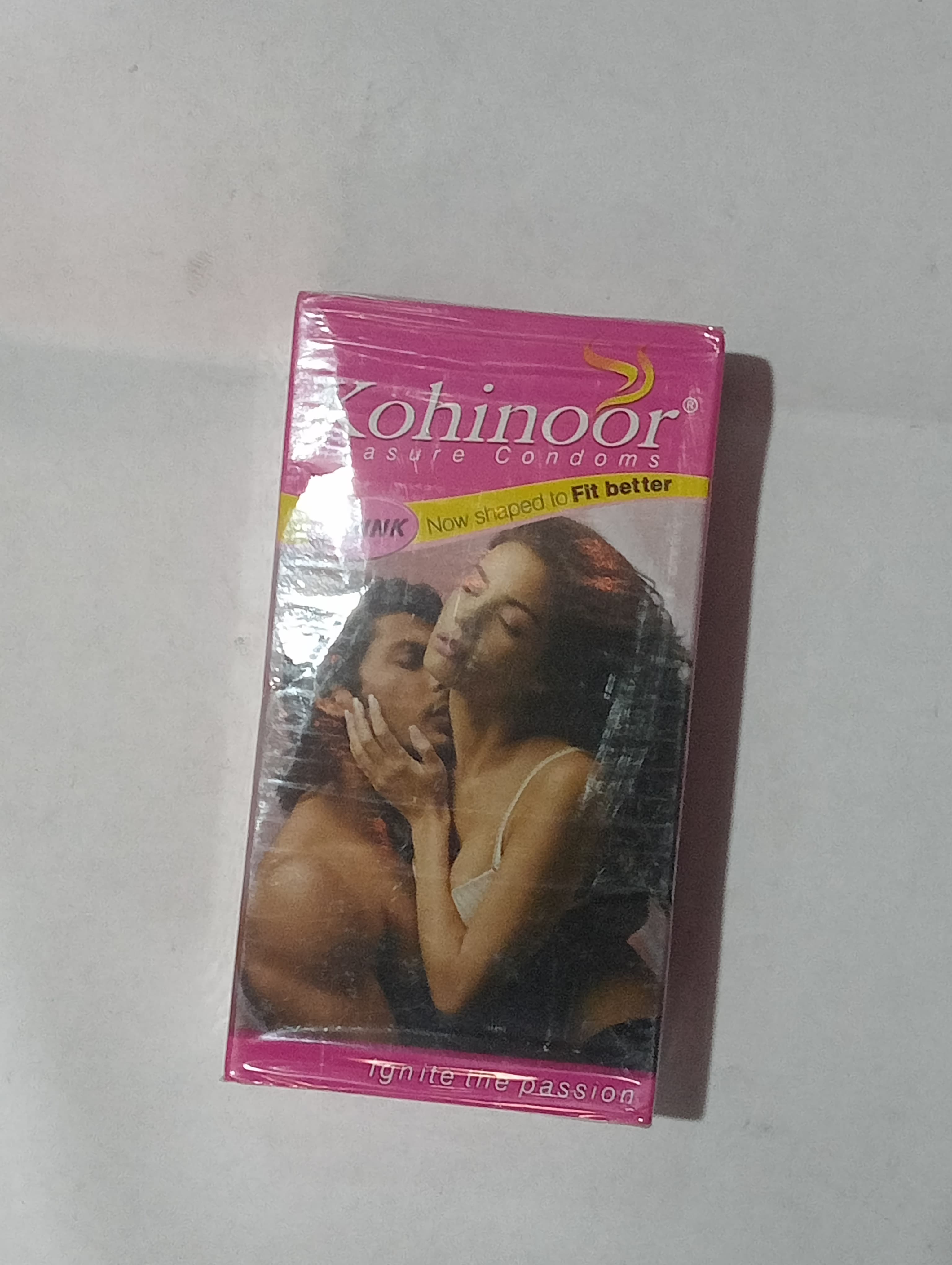 Kohinoor Pleasure condoms Pink) now shaped to fit better