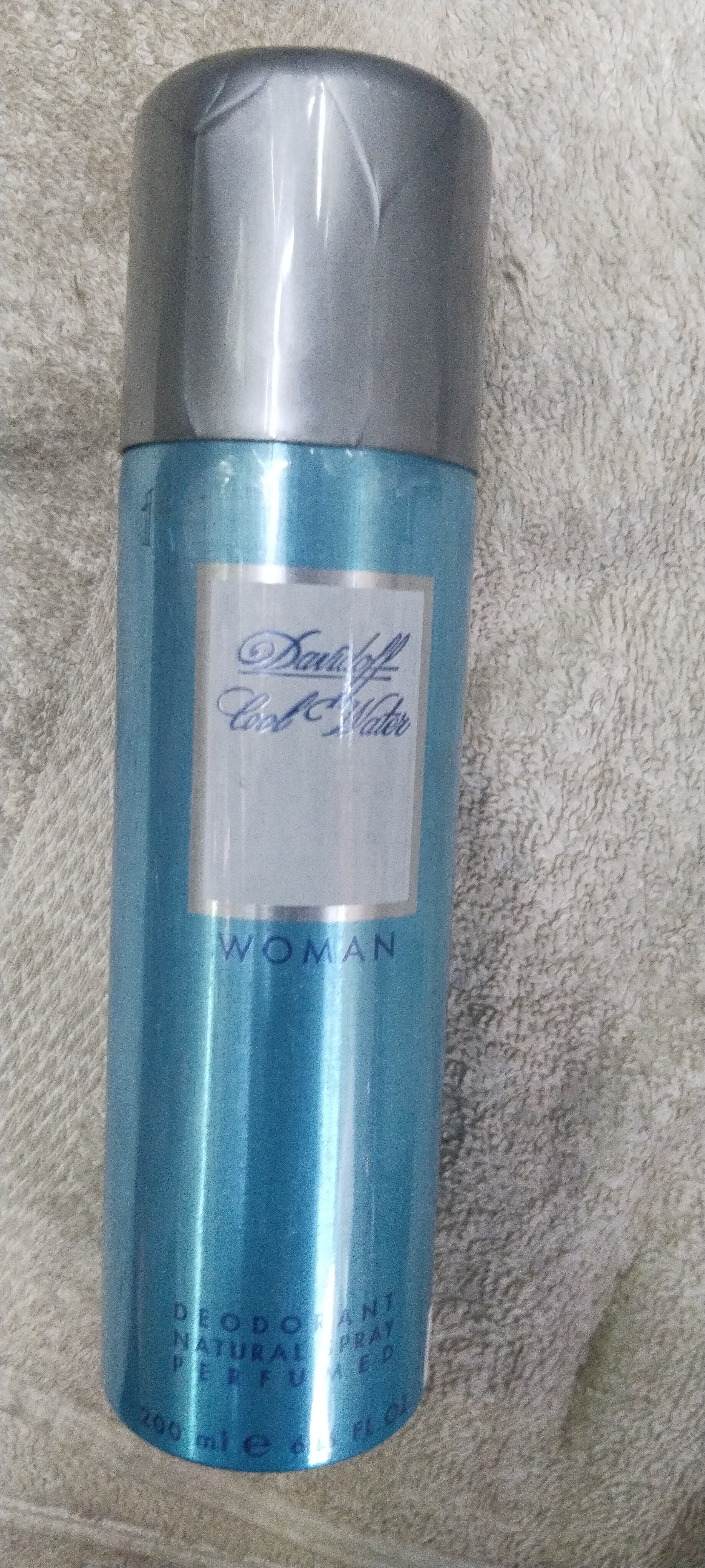 Cool water deodorant natural spray