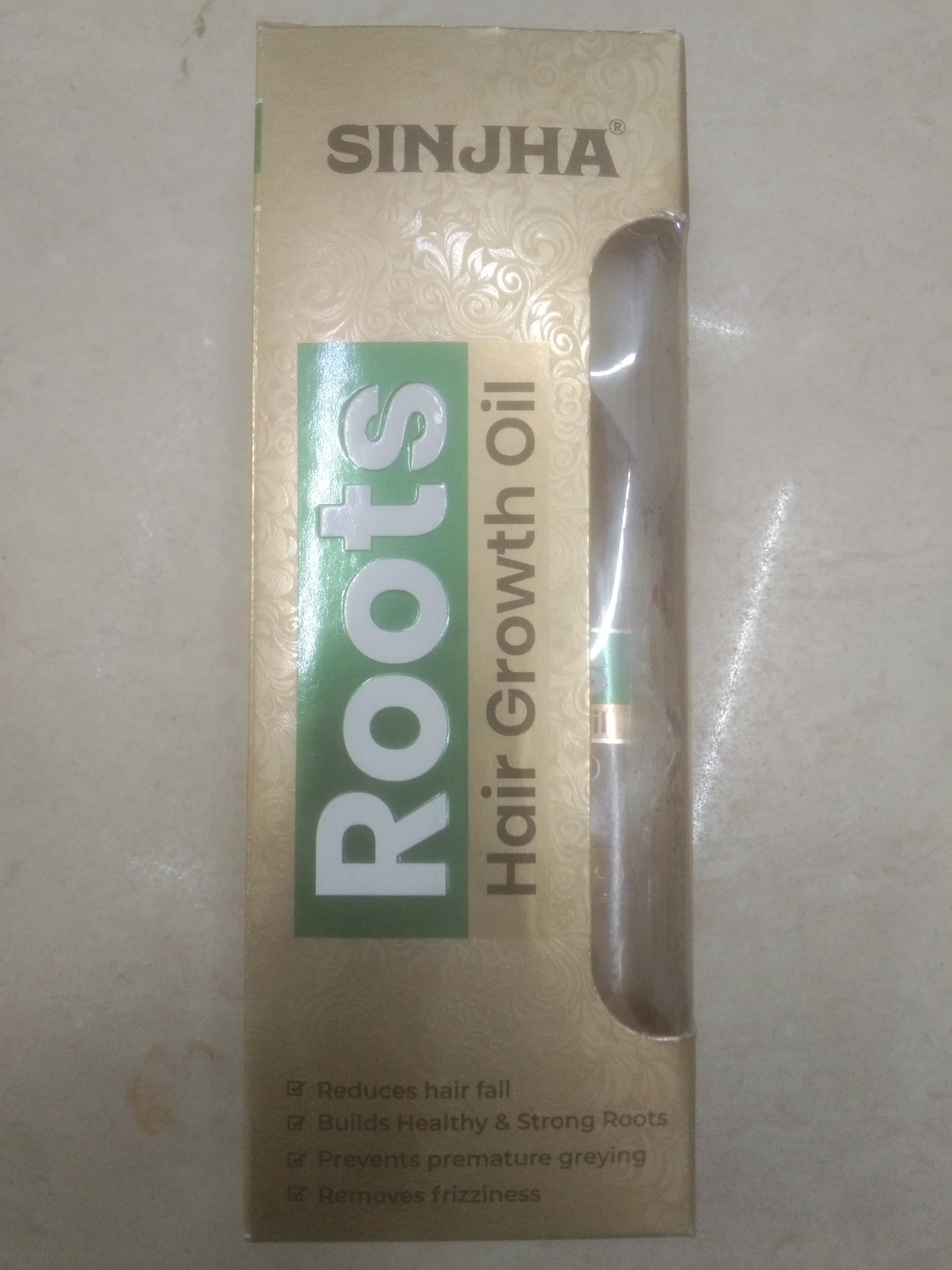 Sinjha Roots Hair growth oil Builds healthy & strong roots