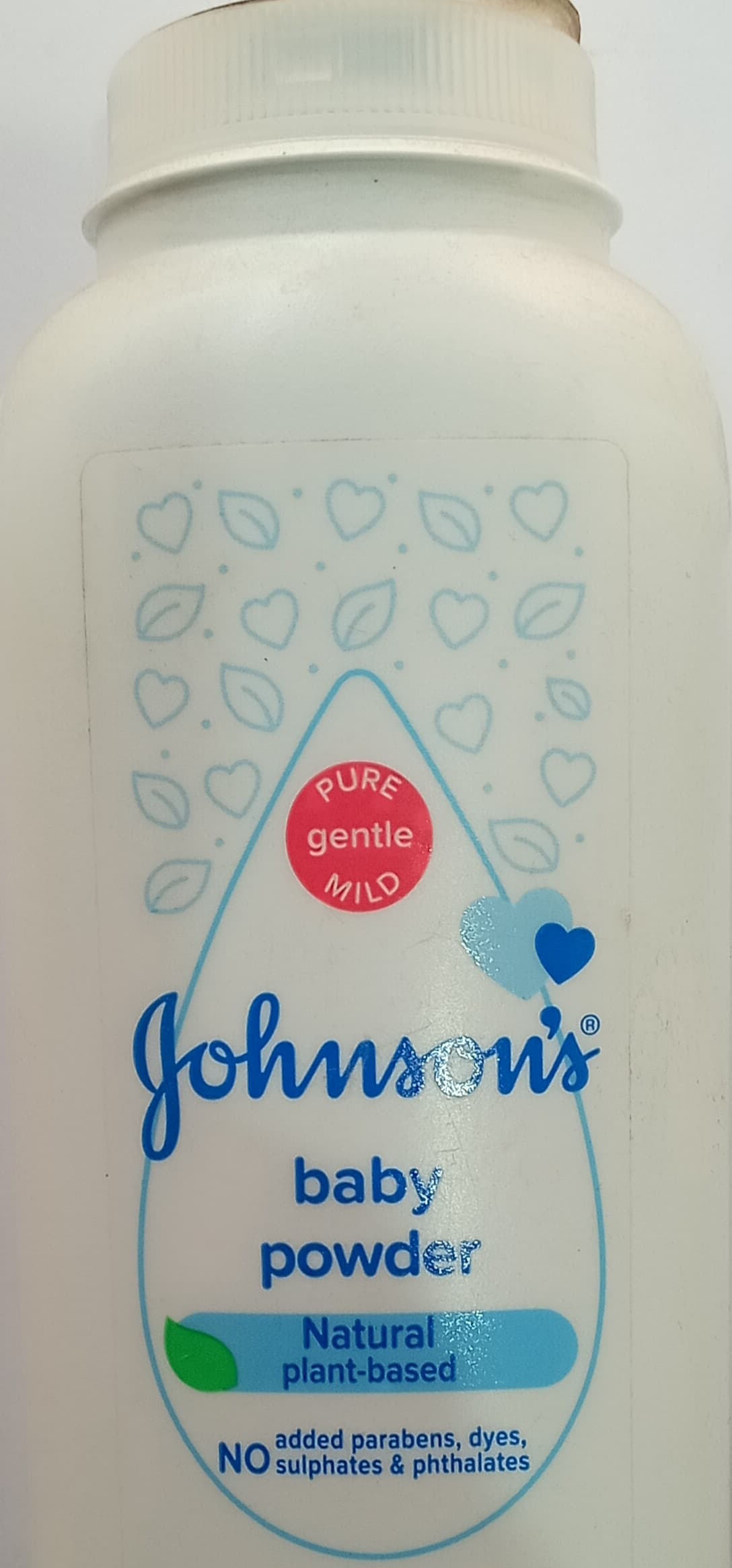 Johnson baby powder natural plant-based 100g