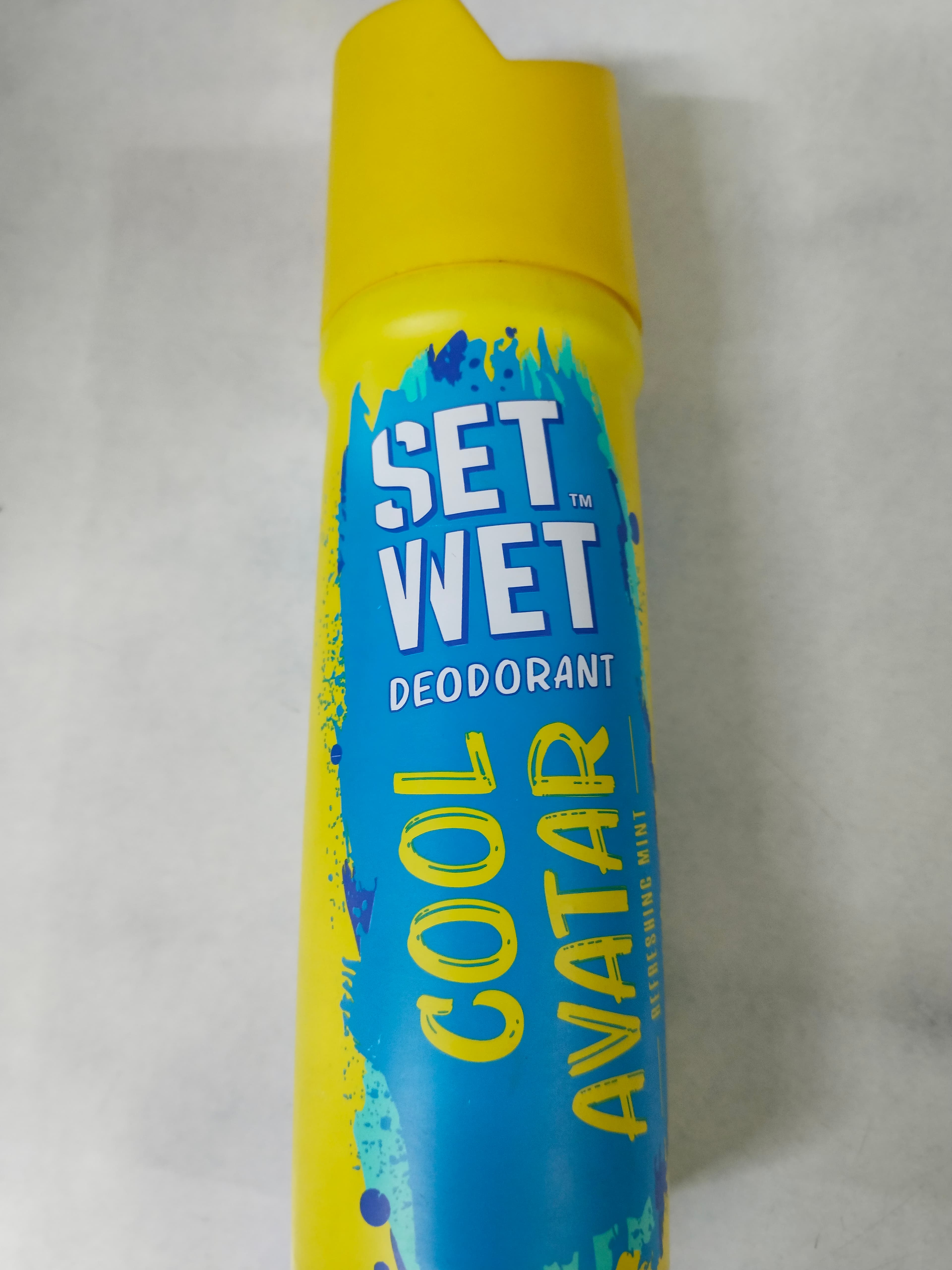 Set wet cool avatar refreshing mint deodorant