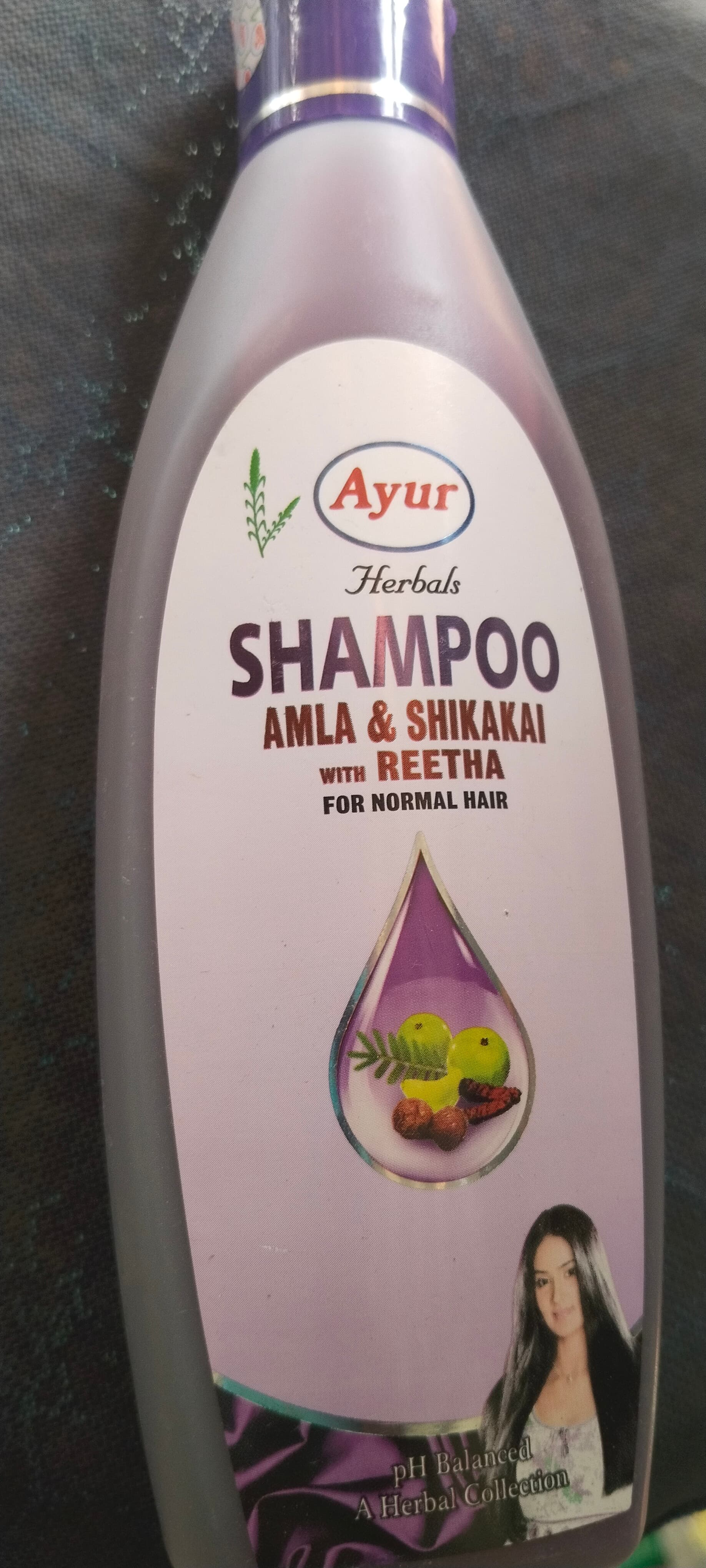 Ayur Herbals Shampoo Amla & shikakai With reetha