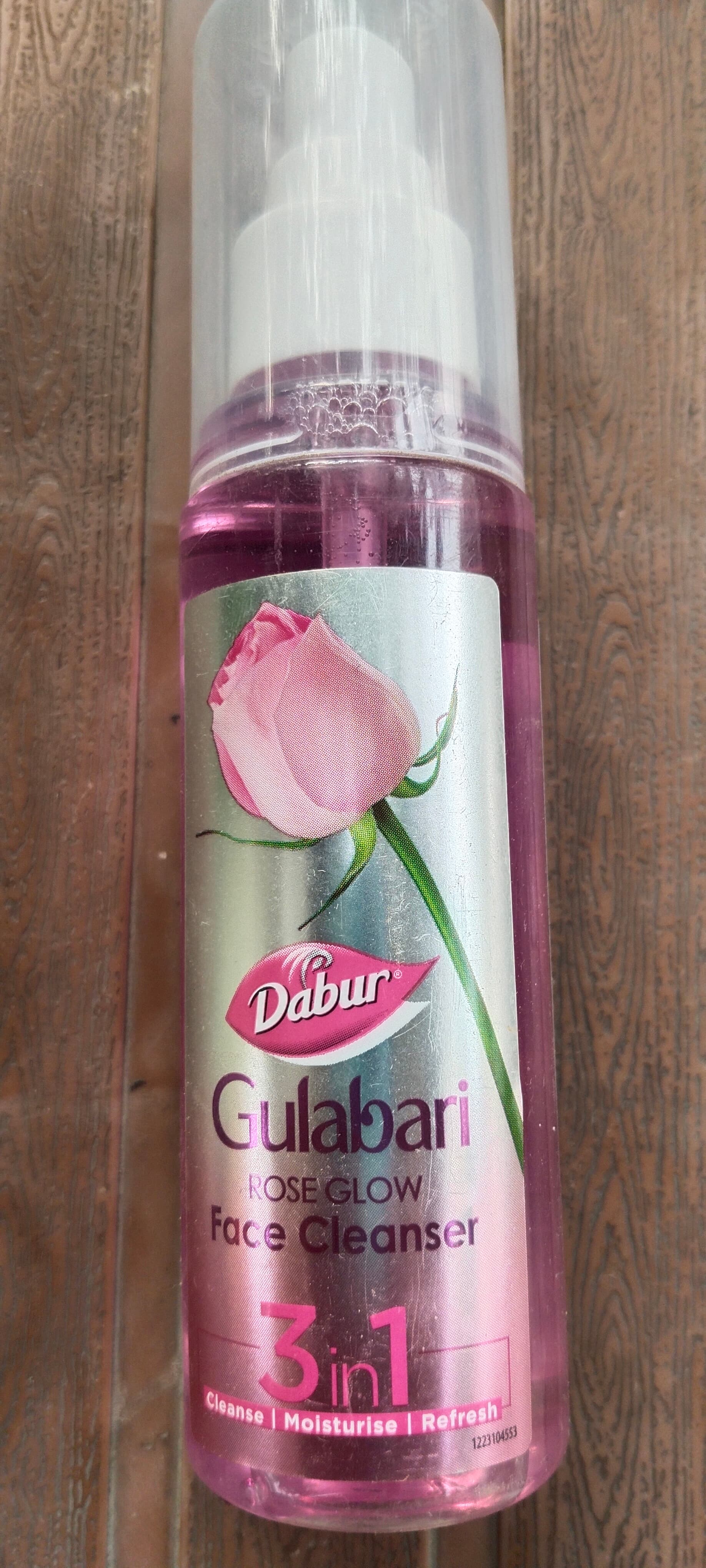 Dabur Gulabari Rose glow Face cleanser 3in1