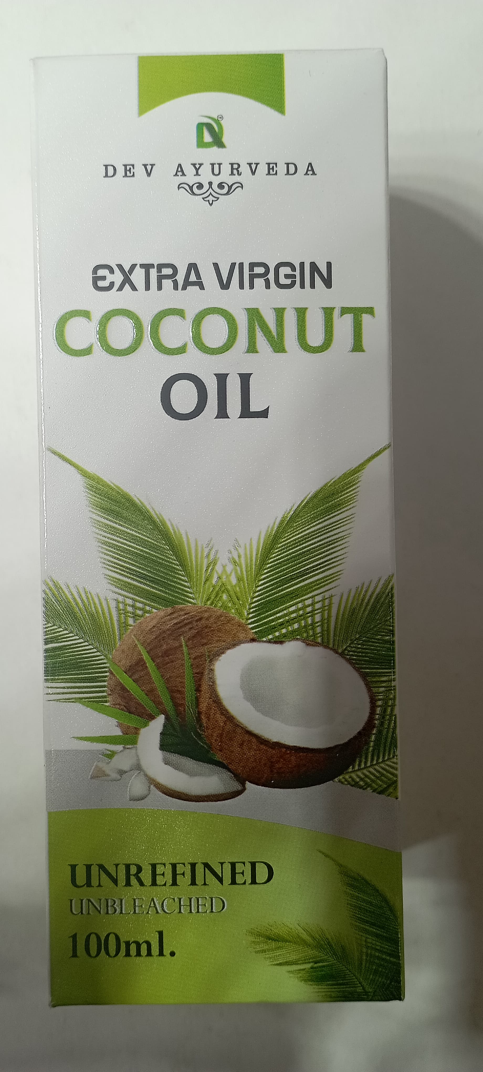 Dev ayurveda extra virgin coconut oil 100 ml