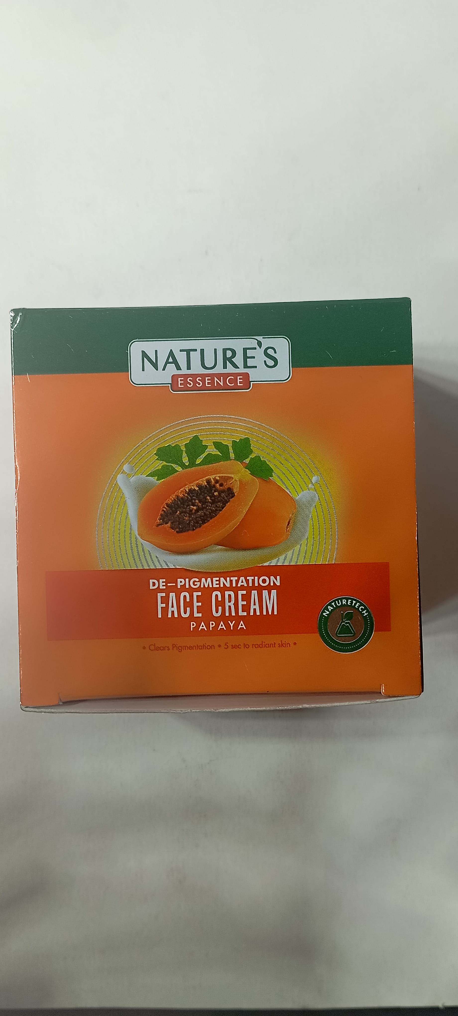 Nature's essence de pigmentation face cream PAPAYA 60 g