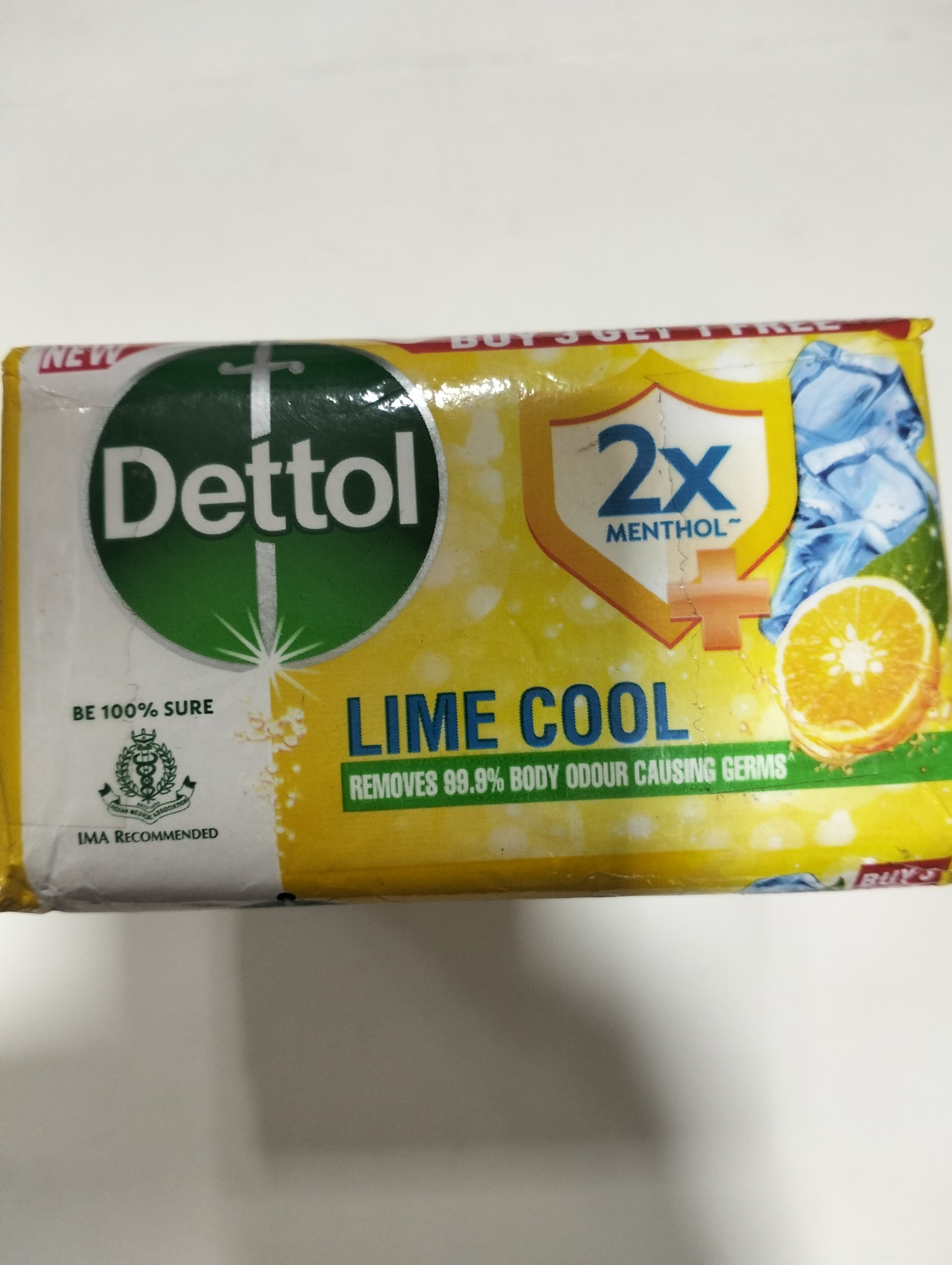 New Dettol Buy 3 get 1 free Lime cool