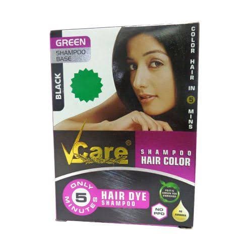V care hair colour shampoo Black