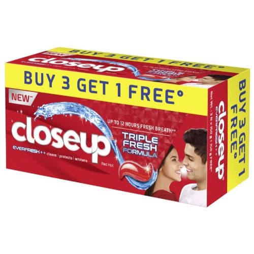 Close Up Toothpaste Ever Fresh Red Hot Gel Red Hot Gel B3G1