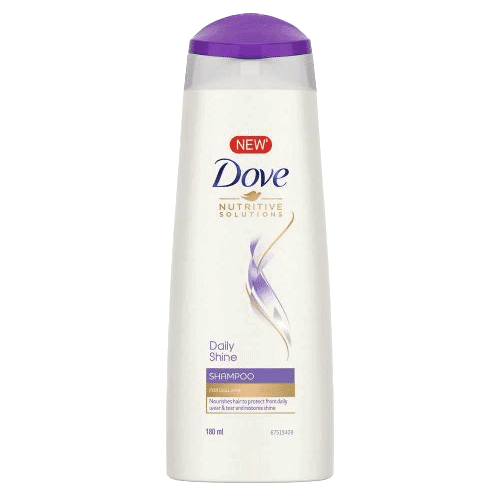 Dove Hair Shampoo Daily Shine 180ml