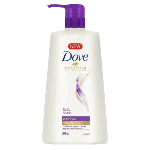 Dove Hair Shampoo Daily Shine 650ml