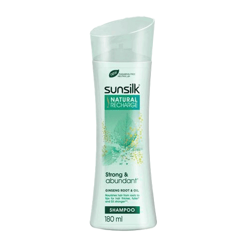 Sunsilk Natural Recharge Strong & Abundant Mid Bottle Shampoo