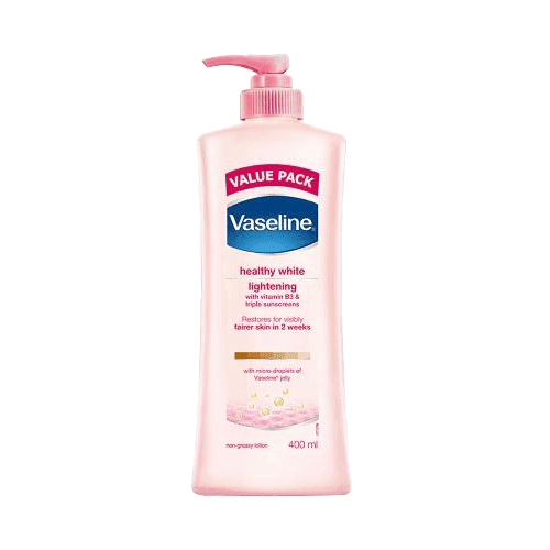 Vaseline Body Lotion Healthy White Lightening Visible Fairness 400ml