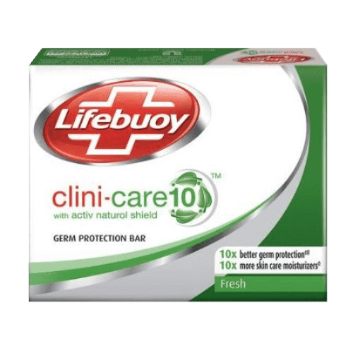 Lifebuoy Clin Care Fresh Soap120Gm
