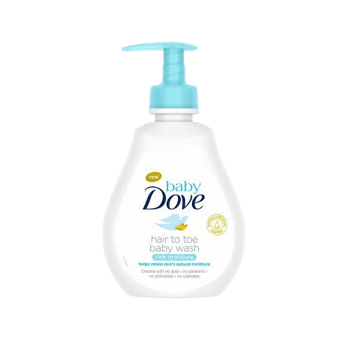 Baby Dove Baby Wash Rich Moisture Hair to Toe 200ml