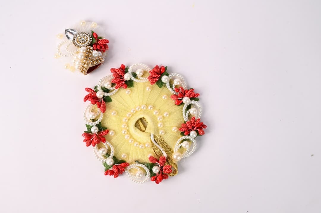 Laddu gopal dress (small yellow)