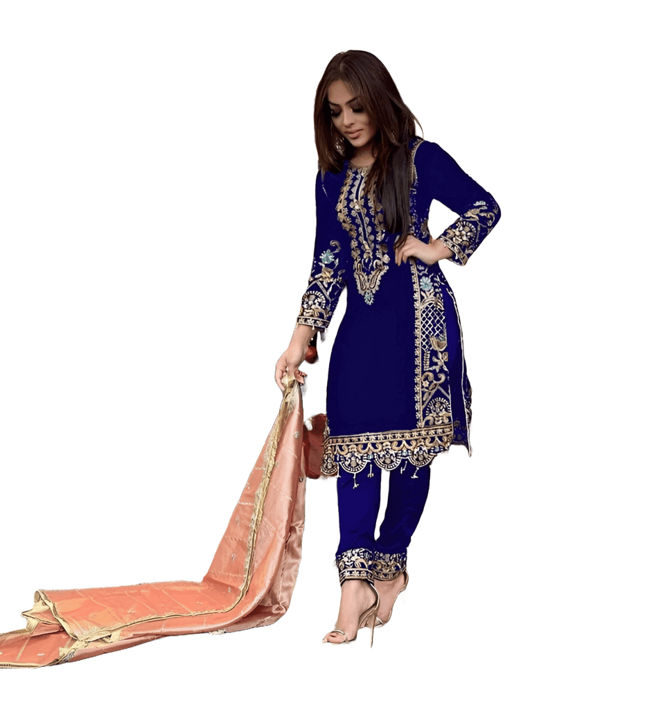 Ready to wear indian salwar kameez Dupatta for women anarkali designer pakistani dresses Festival 3 piece