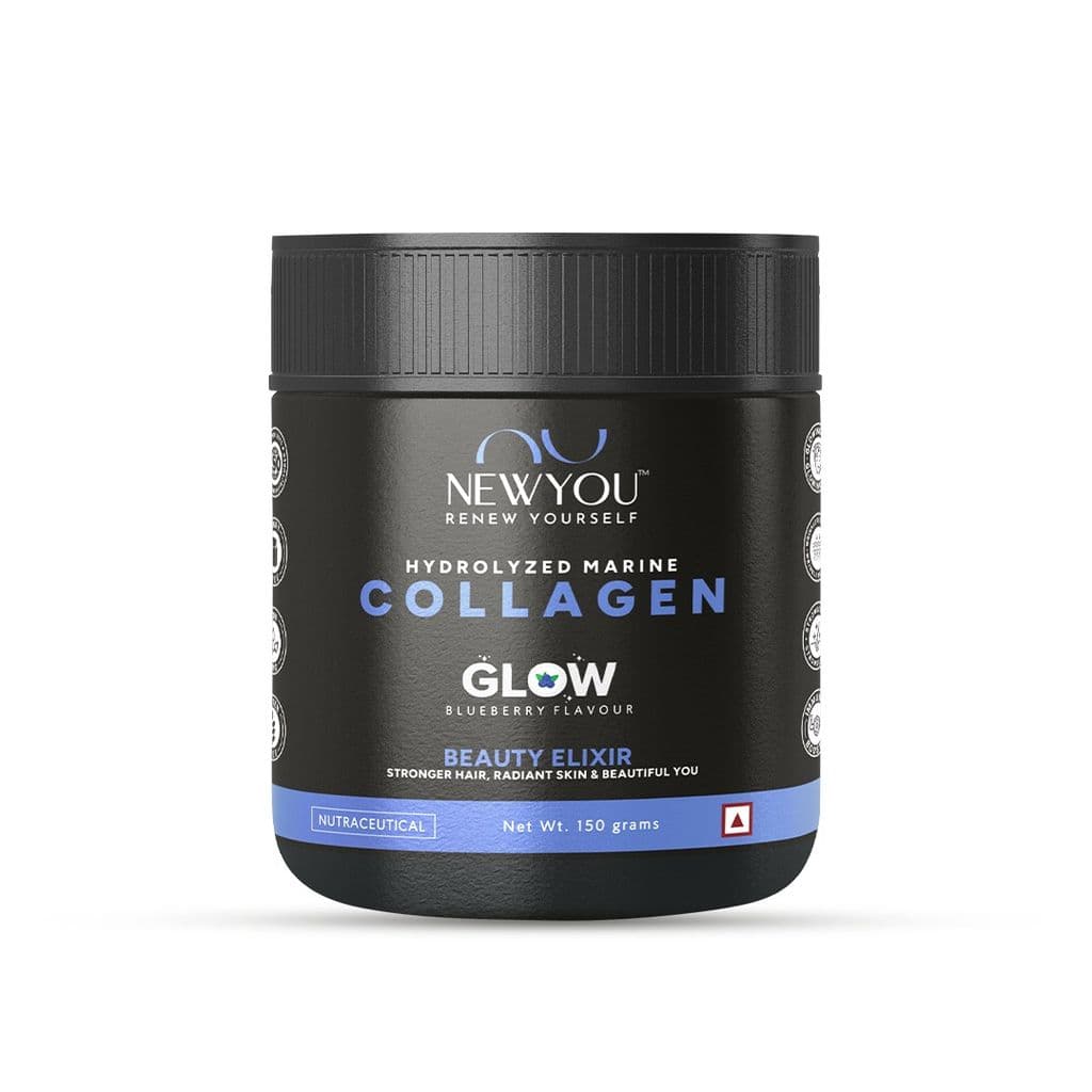 NEWYOU Glow  Marine Collagen | Beauty Activator | Stronger Hair & Younger Skin