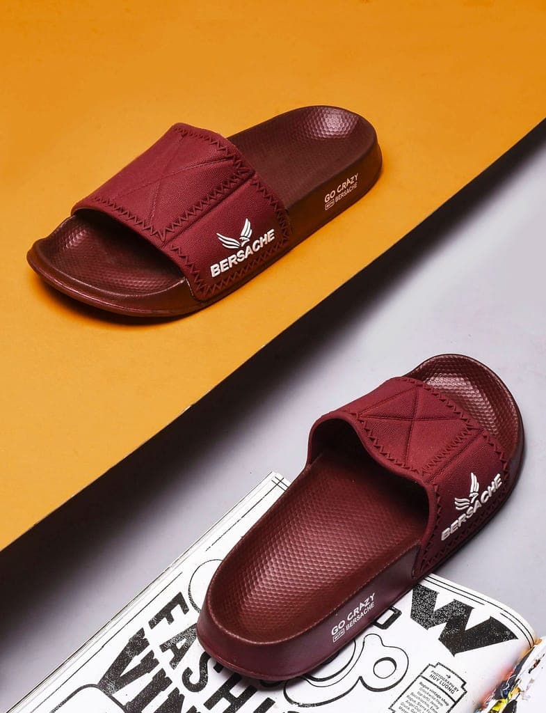 Bersache Extra Soft Classic Casual with Back Strap Regular wear with Ultra Soft & Flexibility Technology Slipper for Men's