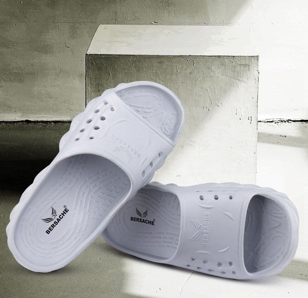 Bersache Extra Soft Classic Casual with Back Strap Regular wear with Ultra Soft & Flexibility Technology Slipper for Men's