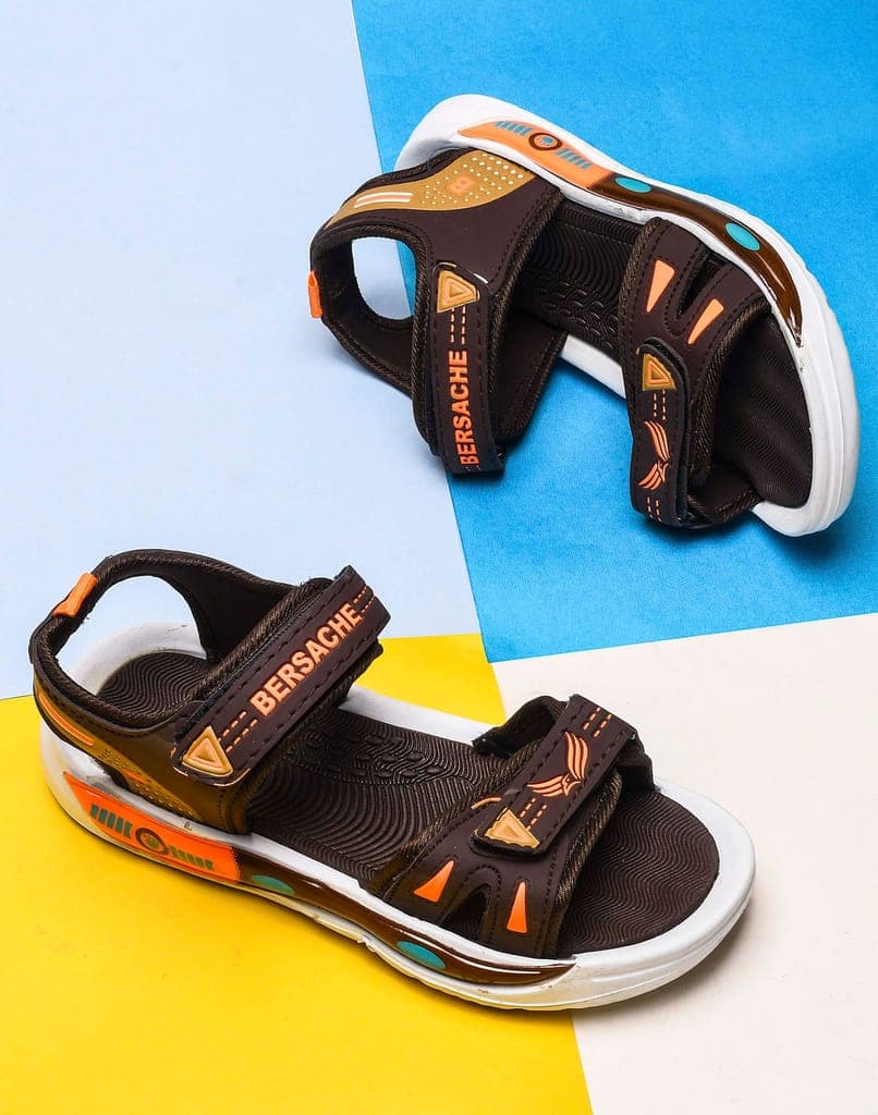 Bersache Extra Soft Classic Casual with Back Strap Regular wear with Ultra Soft & Flexibility Technology Sandal for Kid's