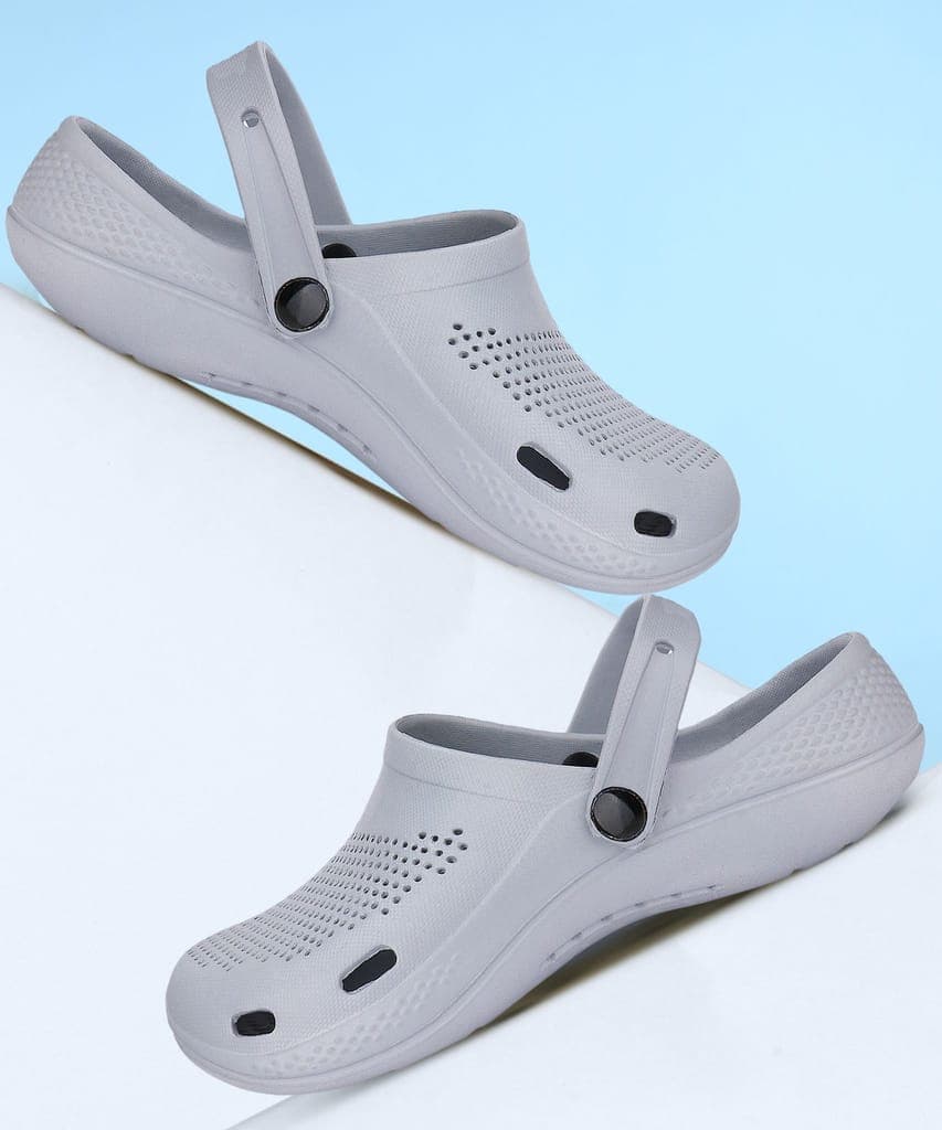 Bersache Extra Soft Classic Casual with Back Strap Regular wear with Ultra Soft & Flexibility Technology Clog for Men's