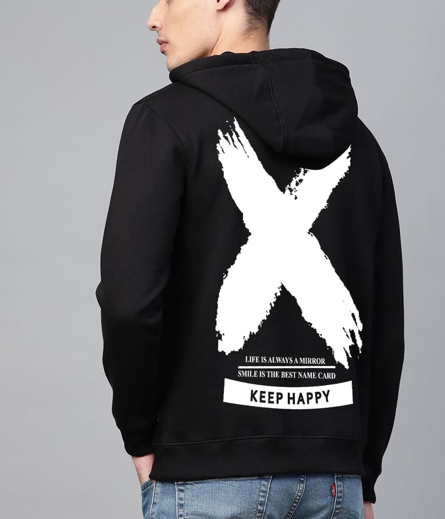 SCOTT FINCHER Men's Black Graphic Printed Hoodie : AA(RSHOD)BLACK_03