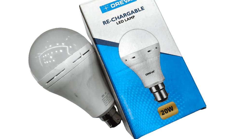 Oreva 20W Rechargeable LED Lamp (1 Year Warranty ) Gift Inside The Box