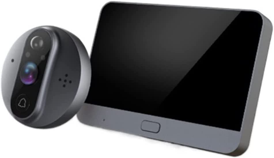 AUSHA V3 WiFi Video Peephole Camera | 1080P HD, Tuya App, Two-Way Talk & Motion Alerts