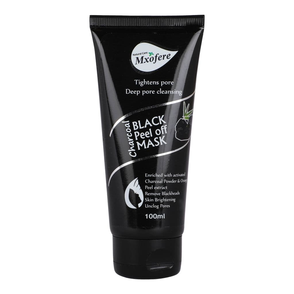 Mxofere Orange Charcoal Peel Off Mask - Deep Cleansing & Whitening