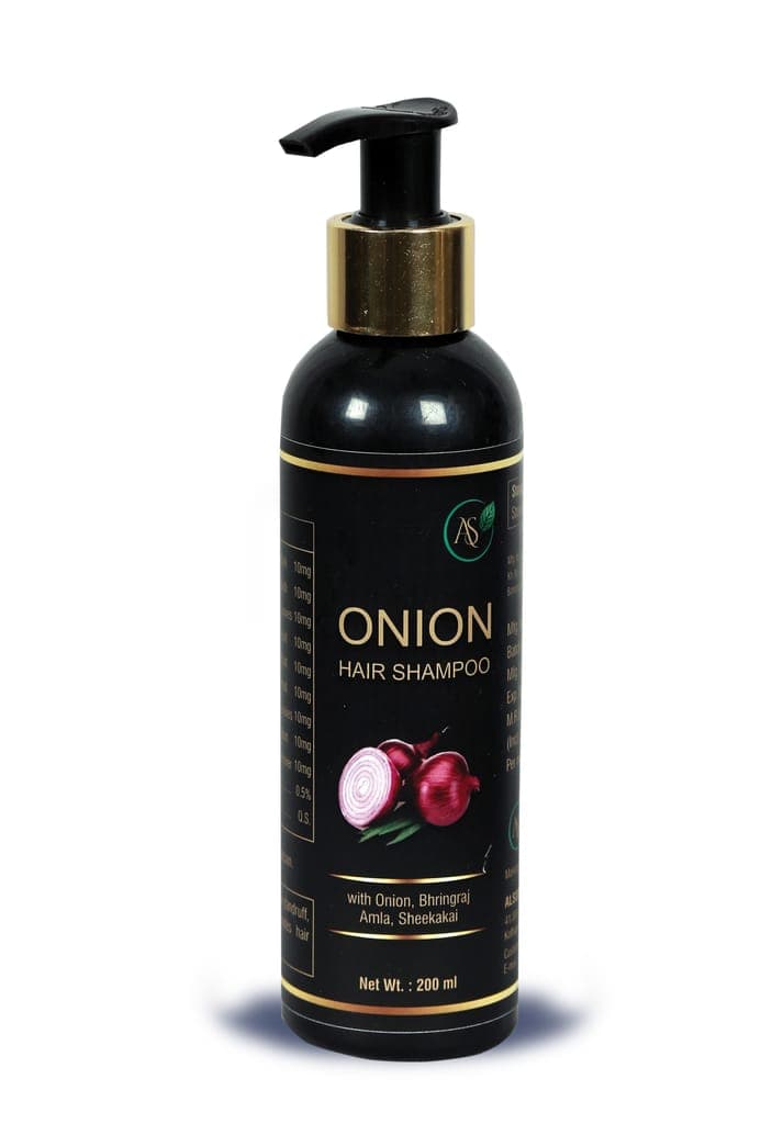 AS Onion Hair Shampoo with Bhringraj, Amla & Sheekakai - 200 ml
