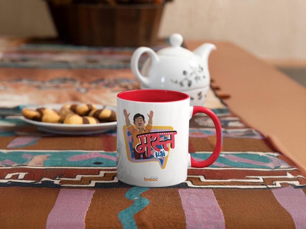 taarak-mehta-ka-ooltah-chashmah|ceramic-printed-white-coffee-mug-325ml|coffee-mug-inner-and-handle-red-color1