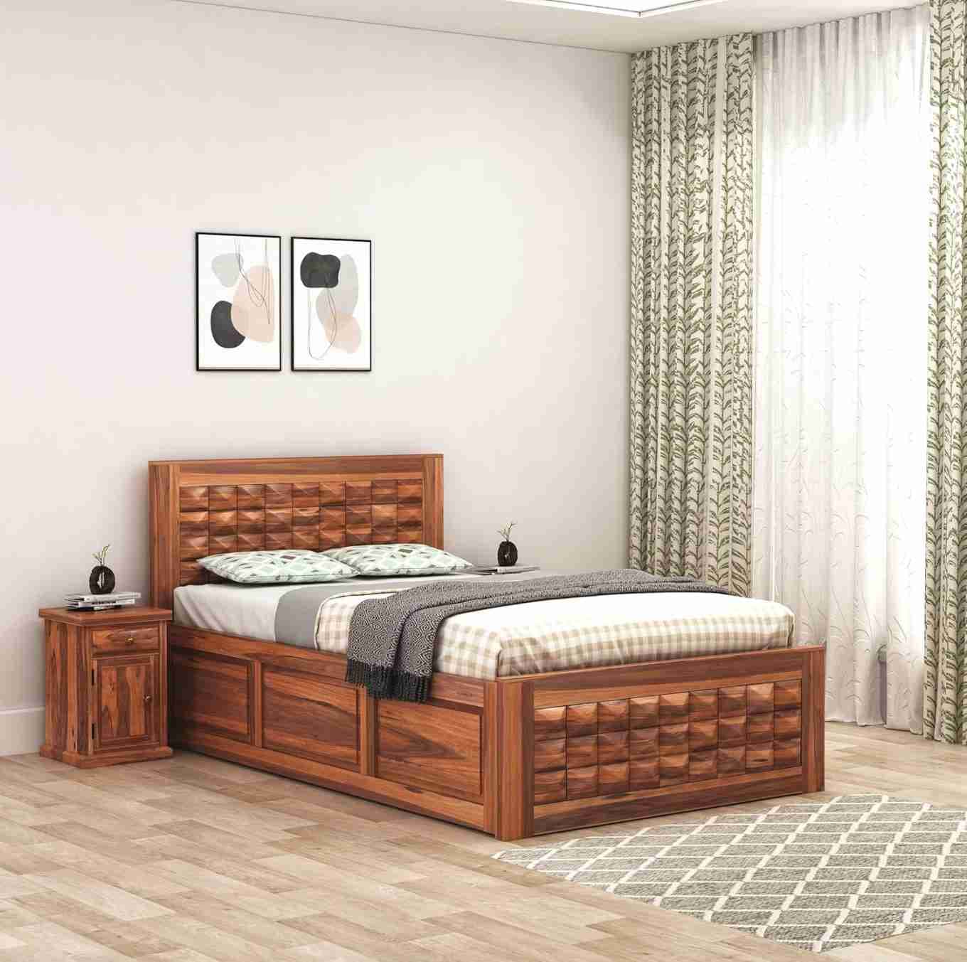 diamond-sheesham-wood-single-bed1